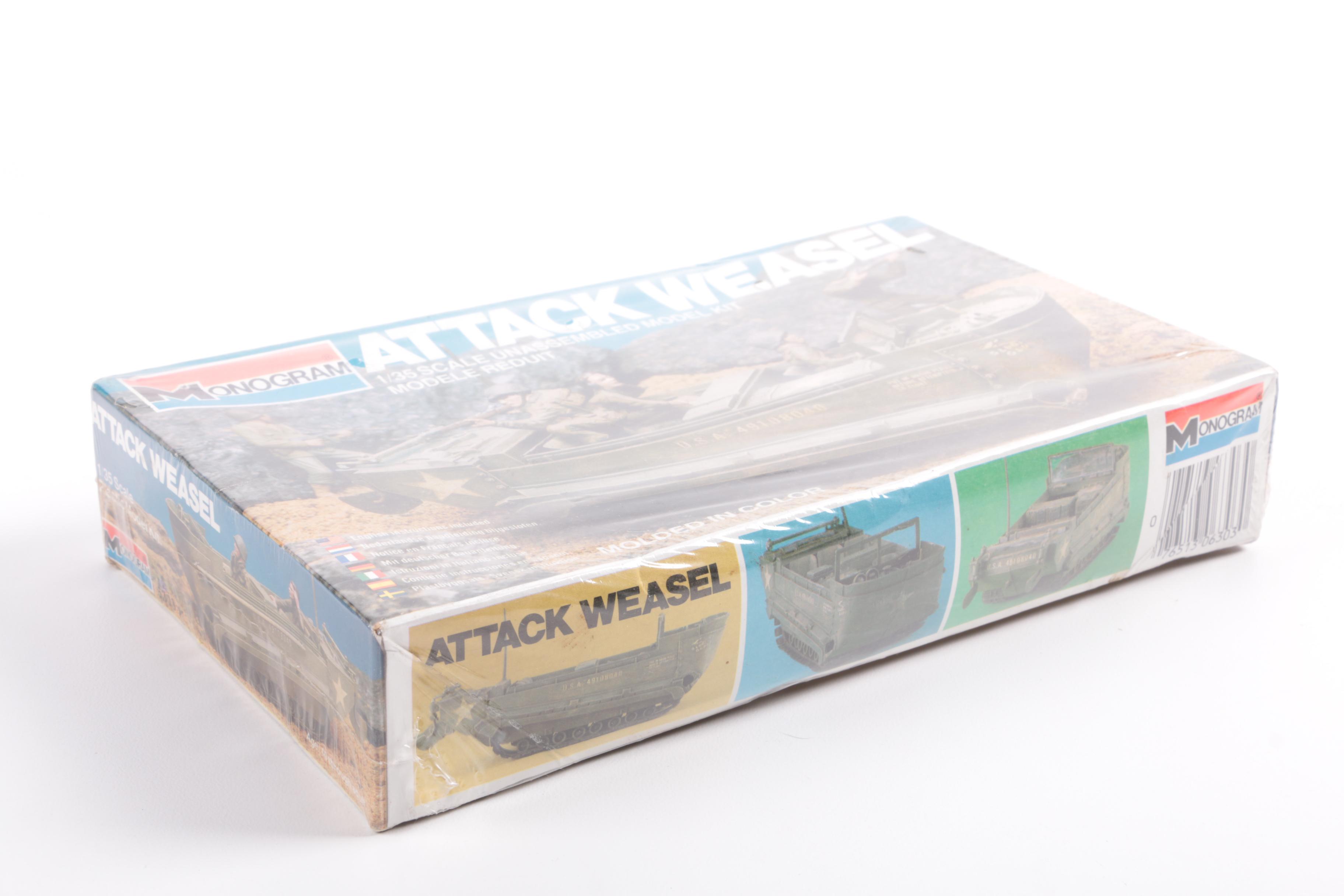 Vintage Military Vehicle Model Kits