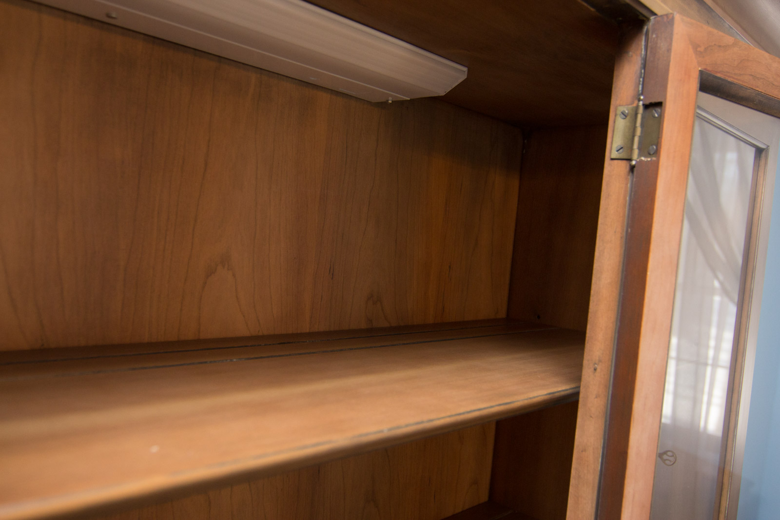 Vintage Breakfront China Cabinet by Morganton Furniture