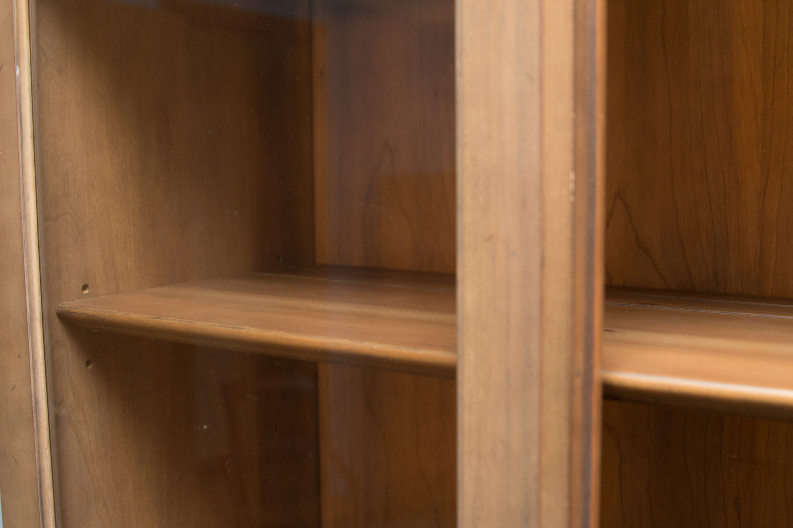 Vintage Breakfront China Cabinet by Morganton Furniture