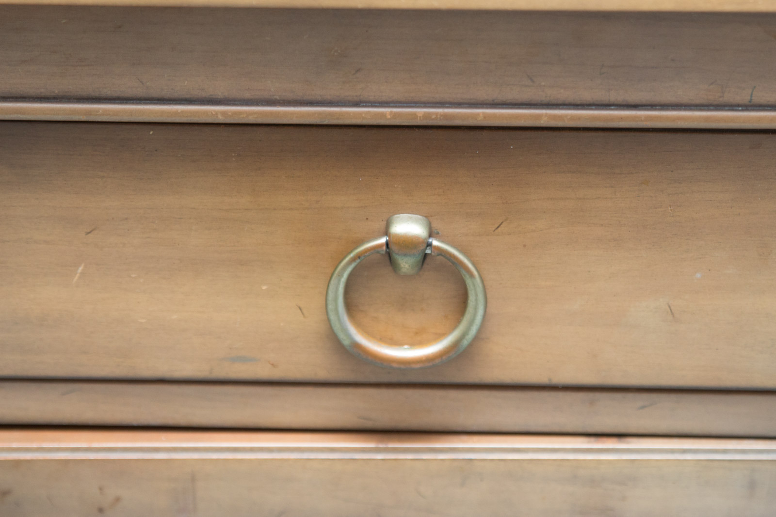 Vintage Breakfront China Cabinet by Morganton Furniture