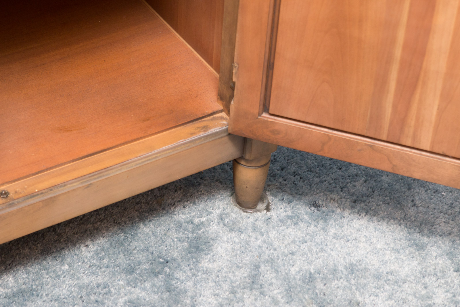 Vintage Breakfront China Cabinet by Morganton Furniture