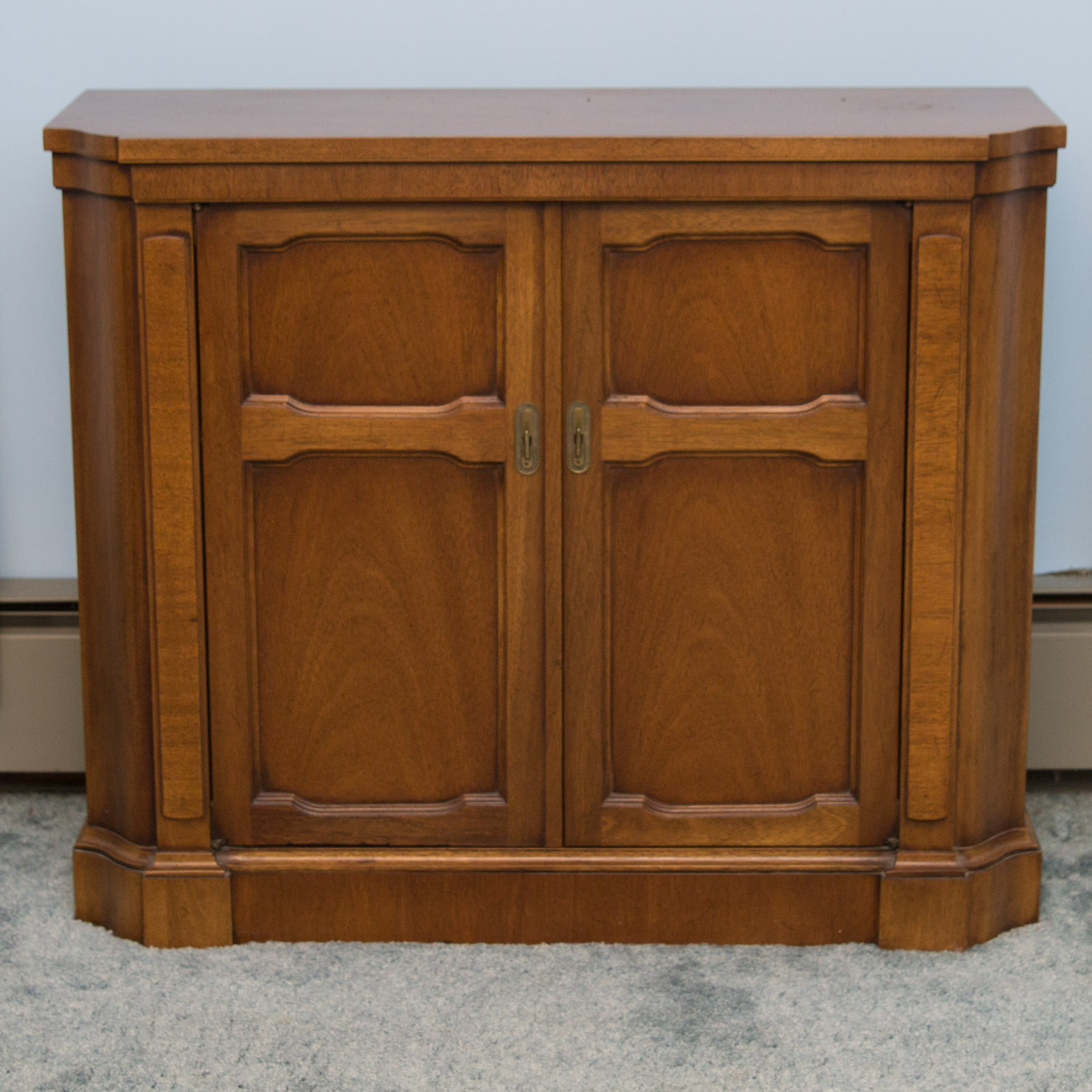 Vintage Palazzo Cherry Entryway Storage Cabinet