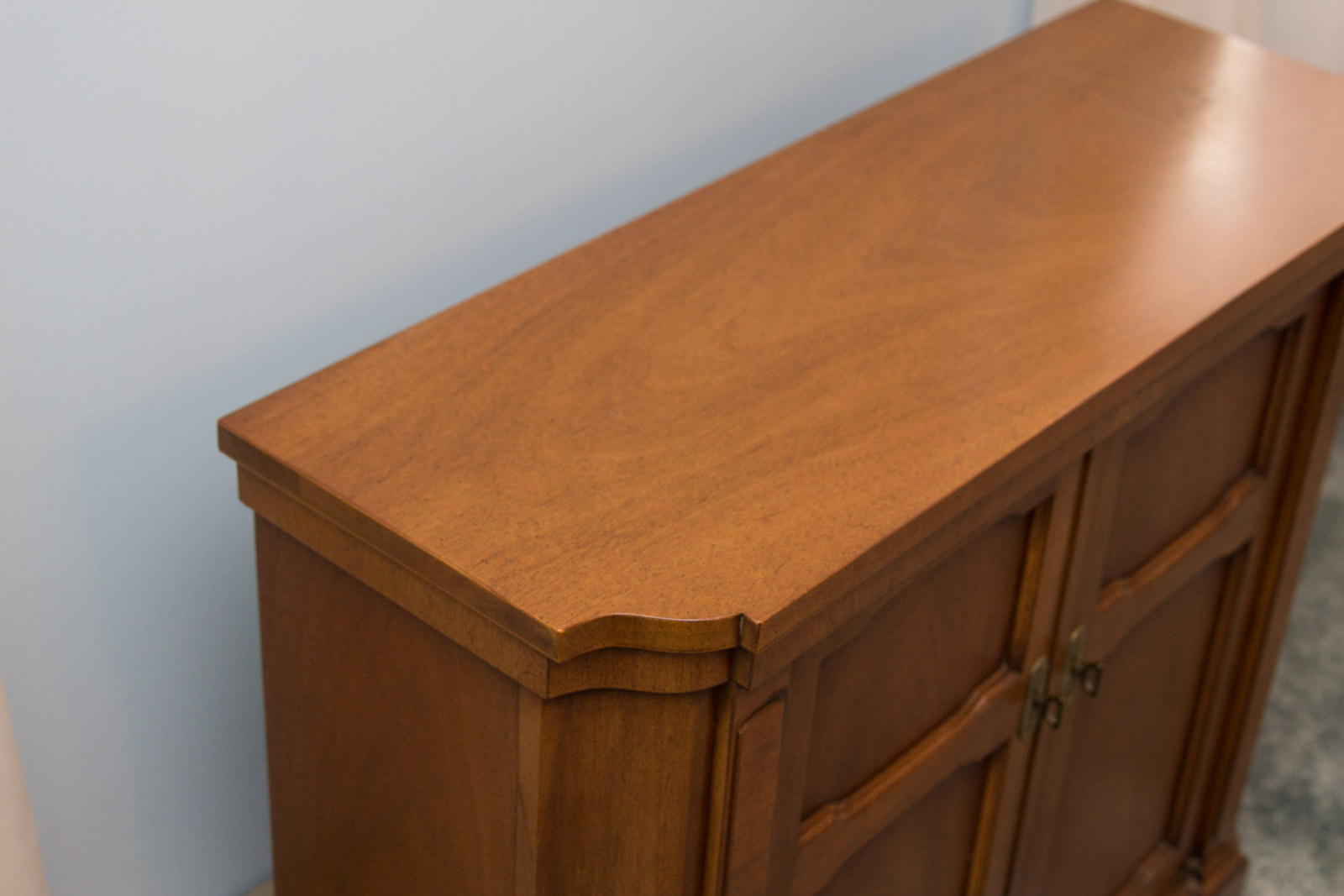 Vintage Palazzo Cherry Entryway Storage Cabinet