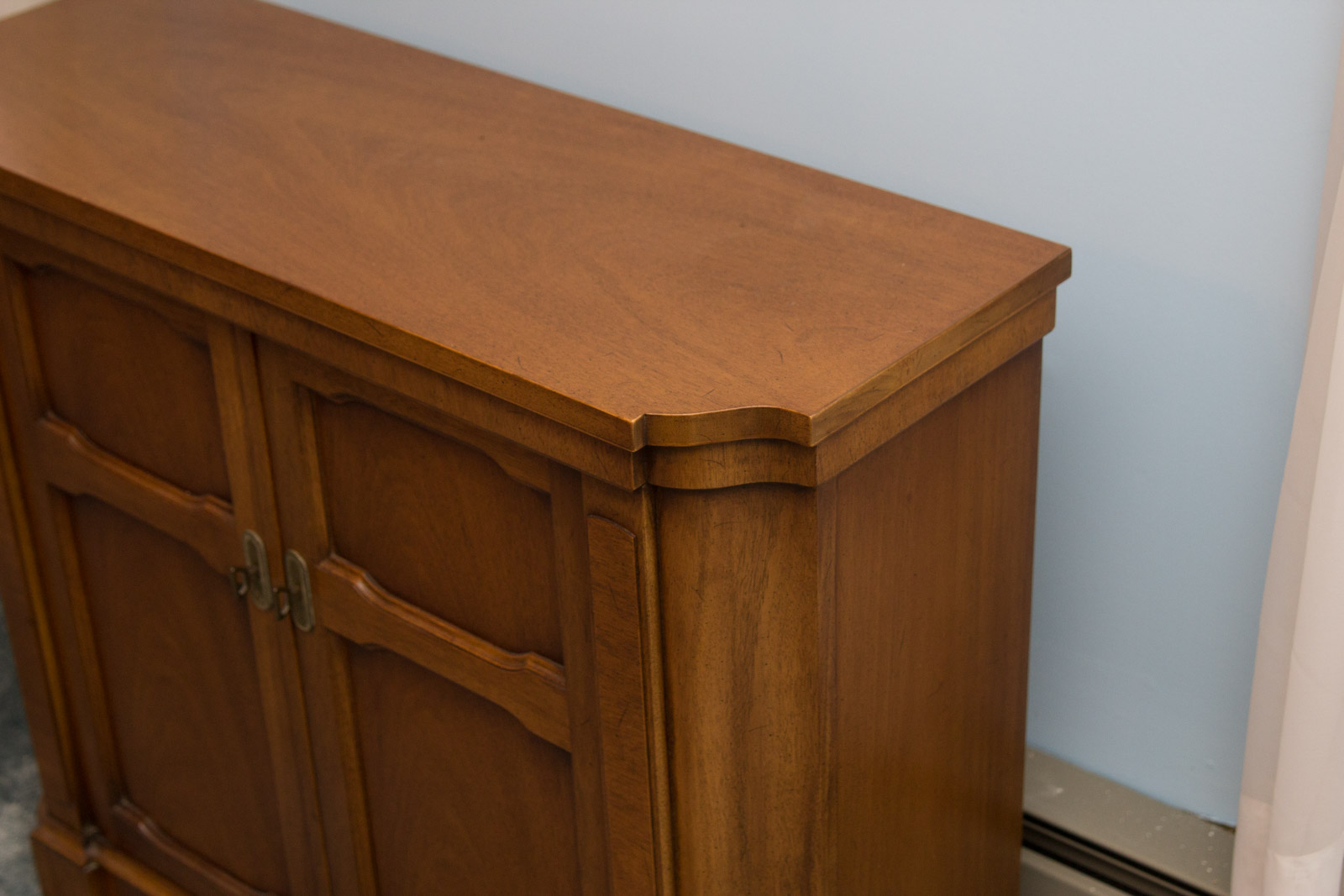 Vintage Palazzo Cherry Entryway Storage Cabinet