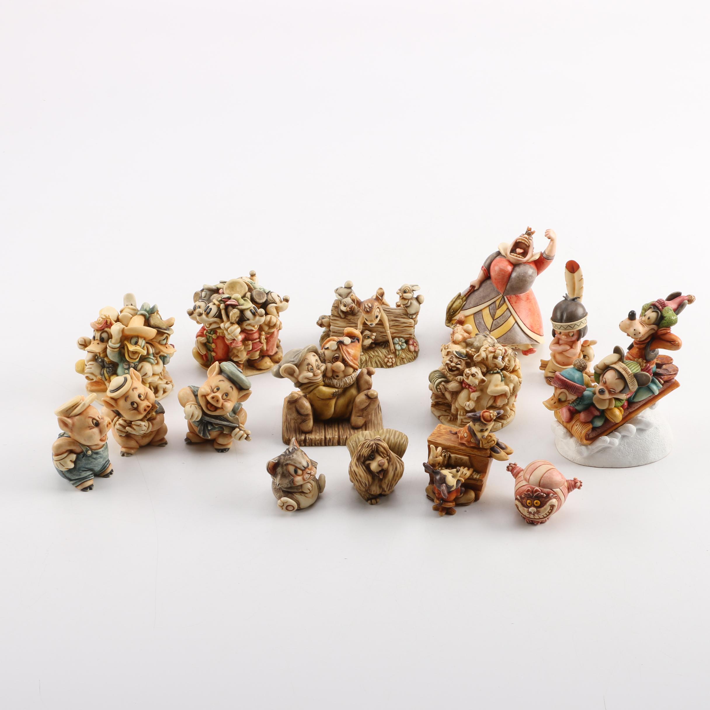 Walt Disney Gallery Harmony Kingdom Hollow Box Figurines