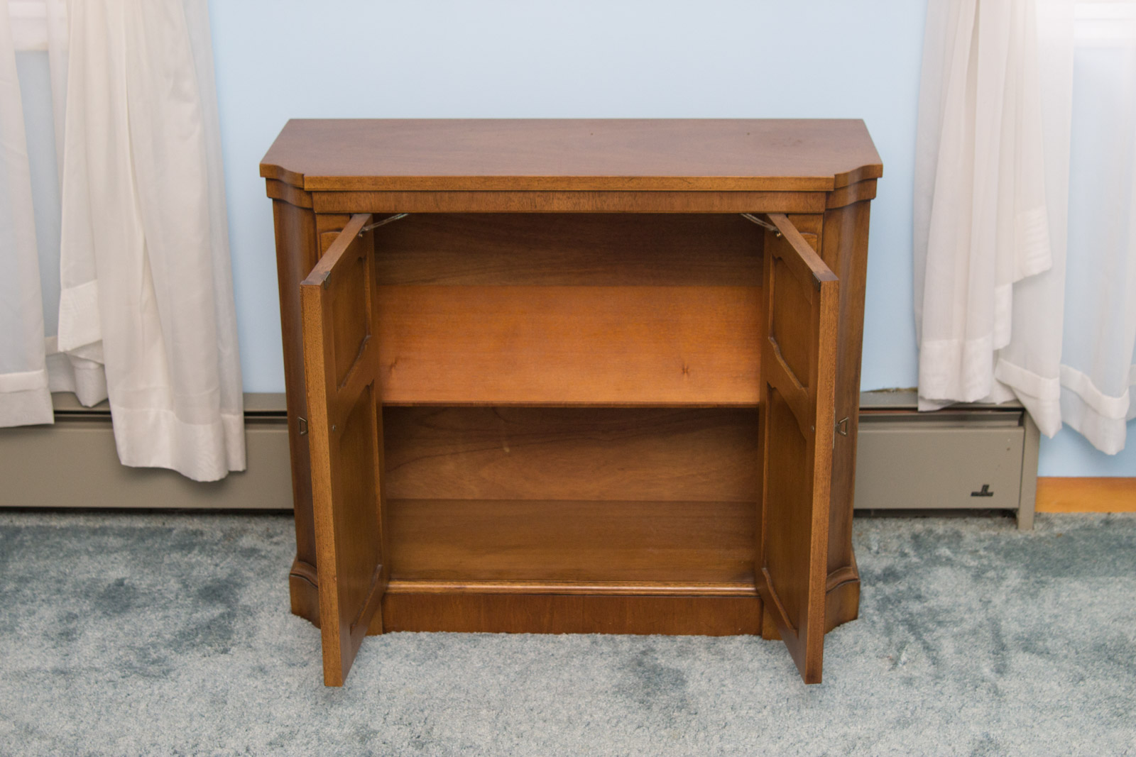 Vintage Palazzo Cherry Entryway Storage Cabinet