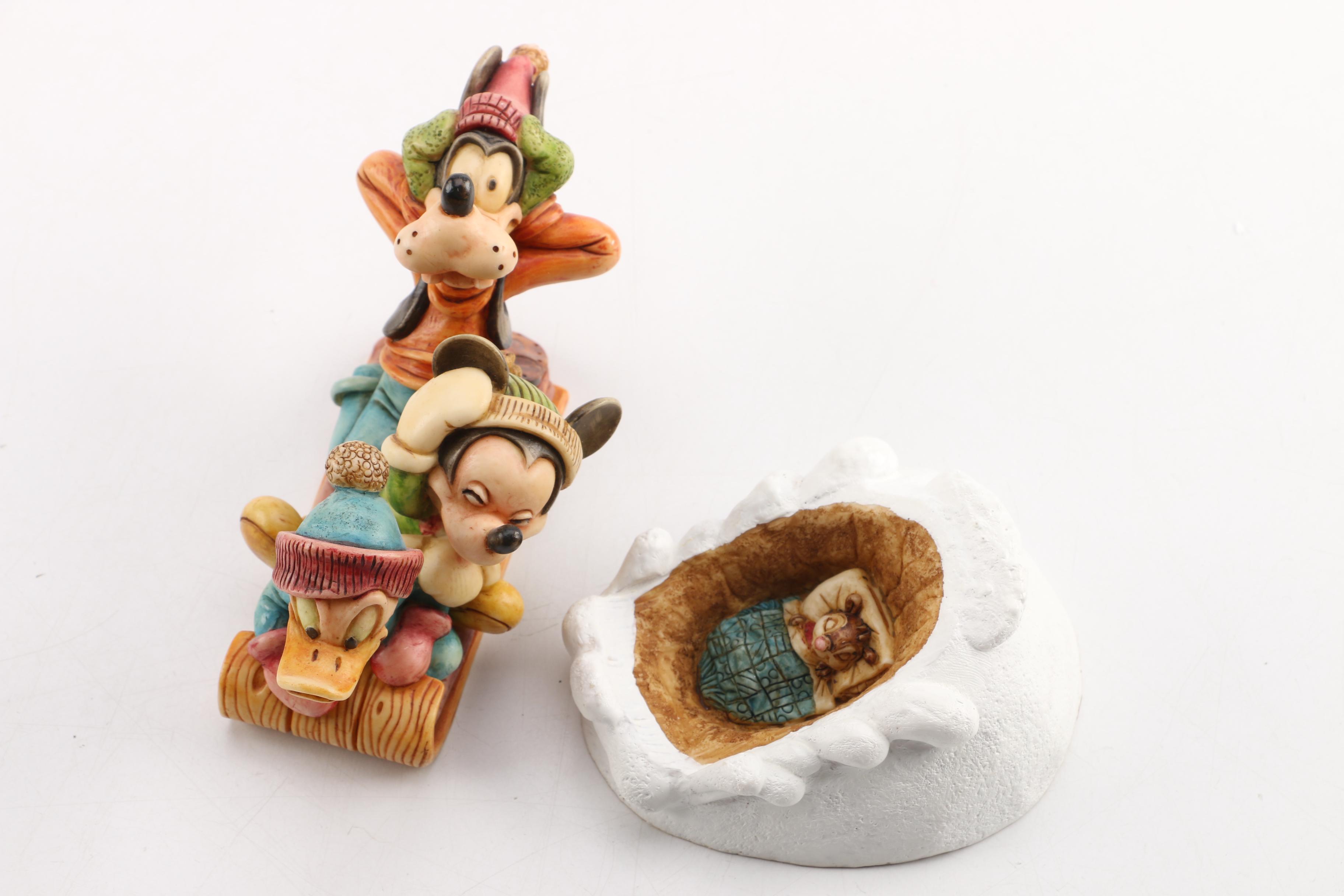 Walt Disney Gallery Harmony Kingdom Hollow Box Figurines