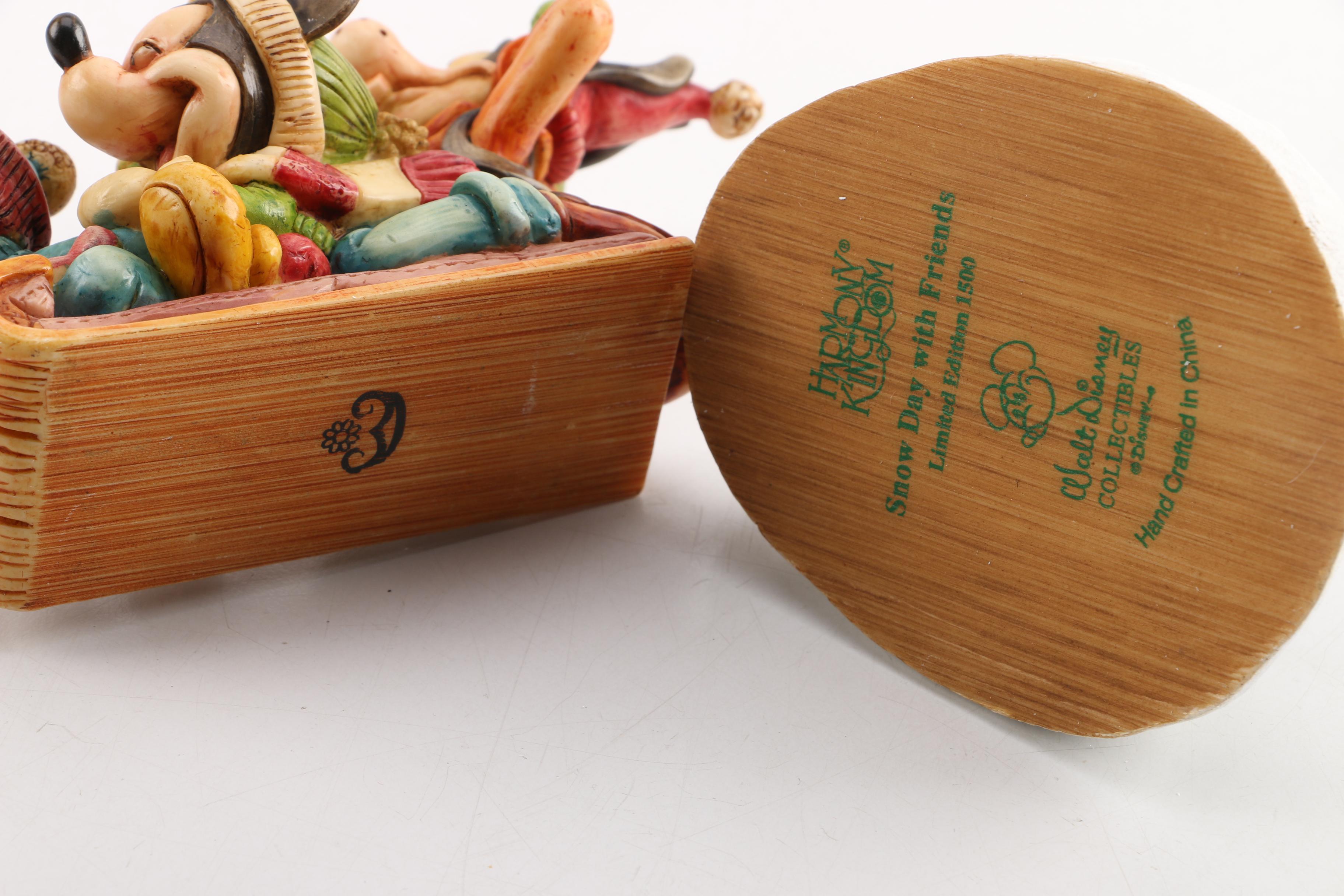 Walt Disney Gallery Harmony Kingdom Hollow Box Figurines