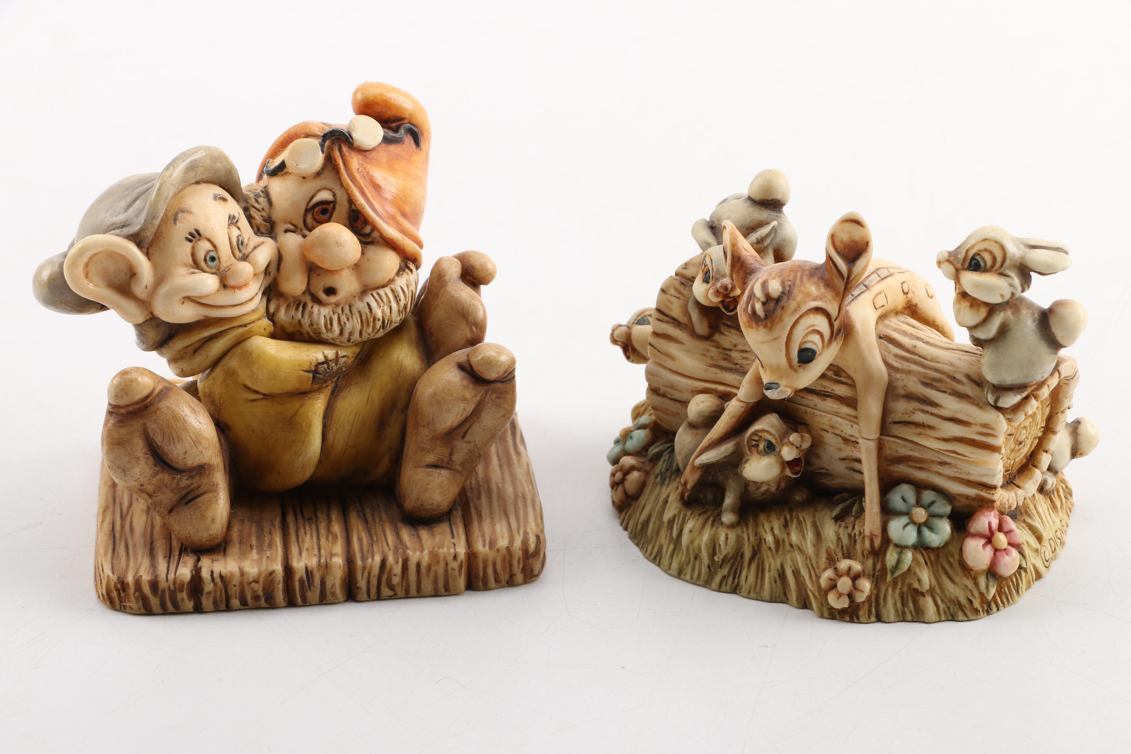 Walt Disney Gallery Harmony Kingdom Hollow Box Figurines