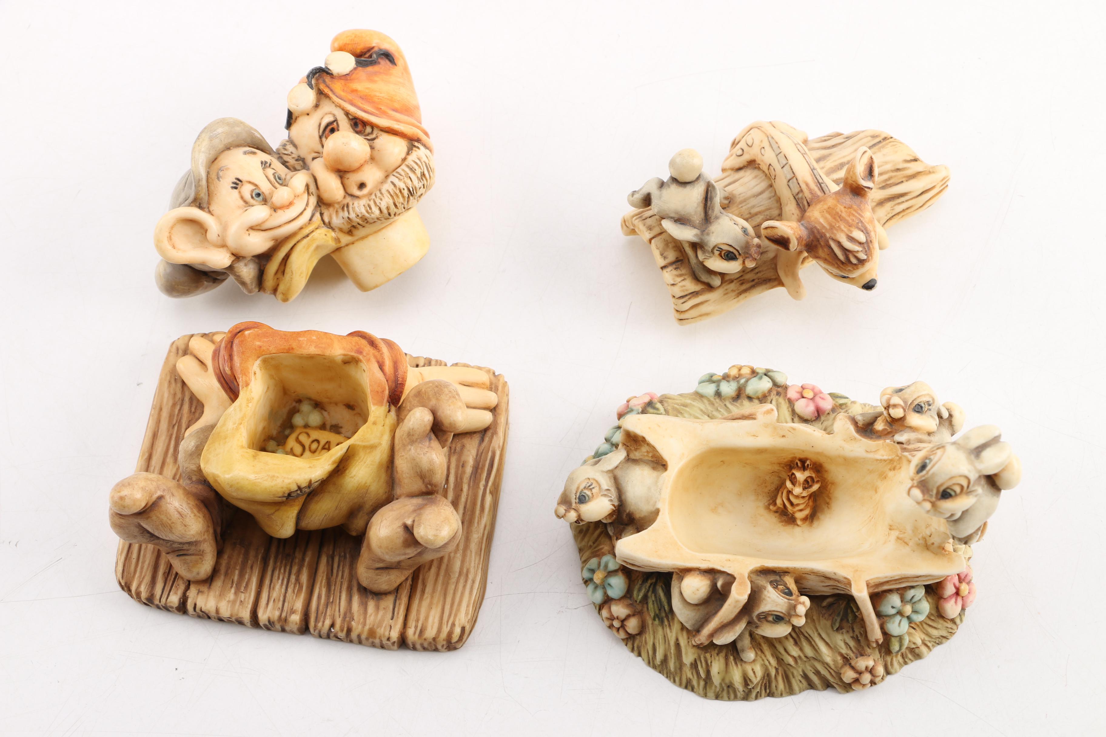 Walt Disney Gallery Harmony Kingdom Hollow Box Figurines