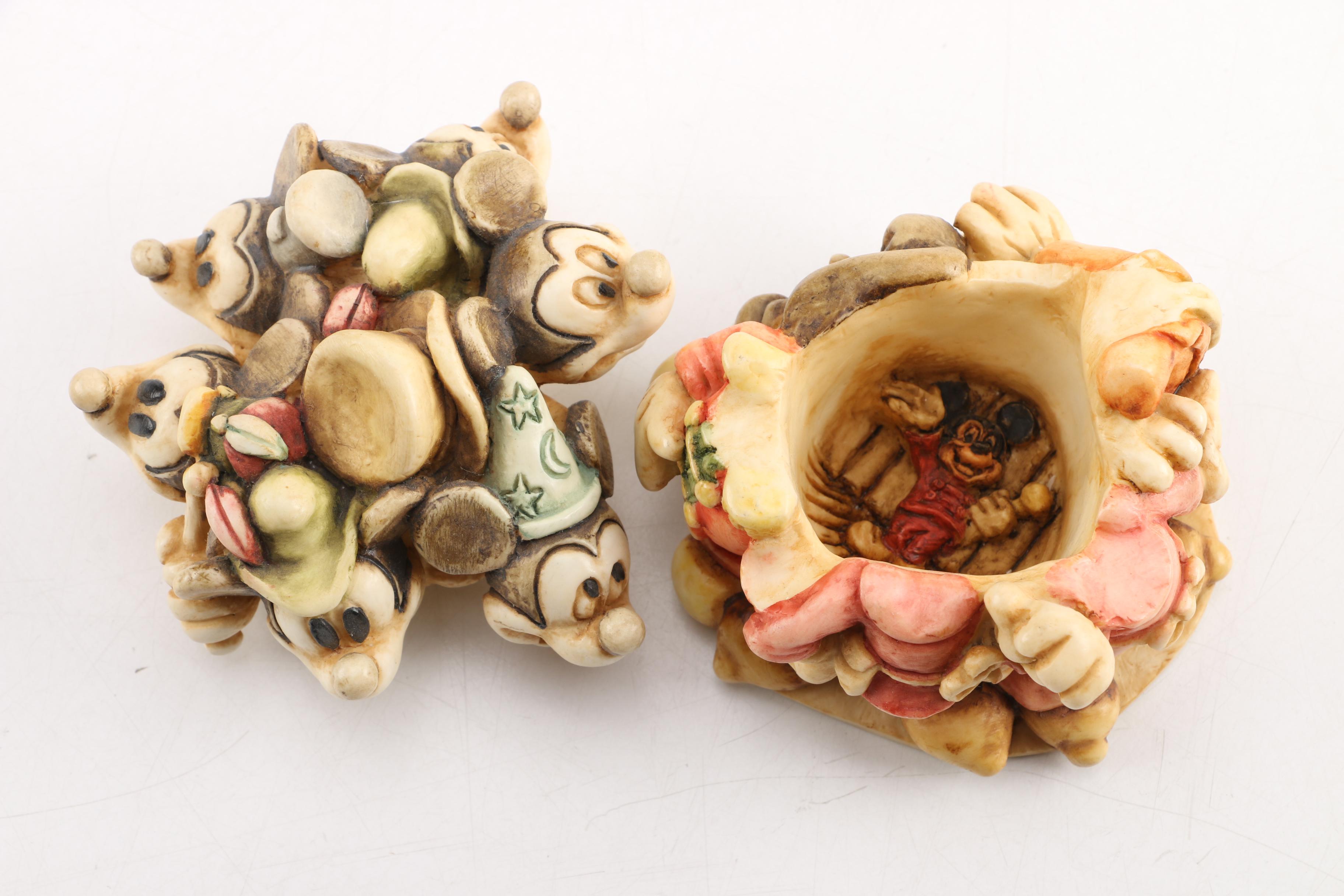 Walt Disney Gallery Harmony Kingdom Hollow Box Figurines