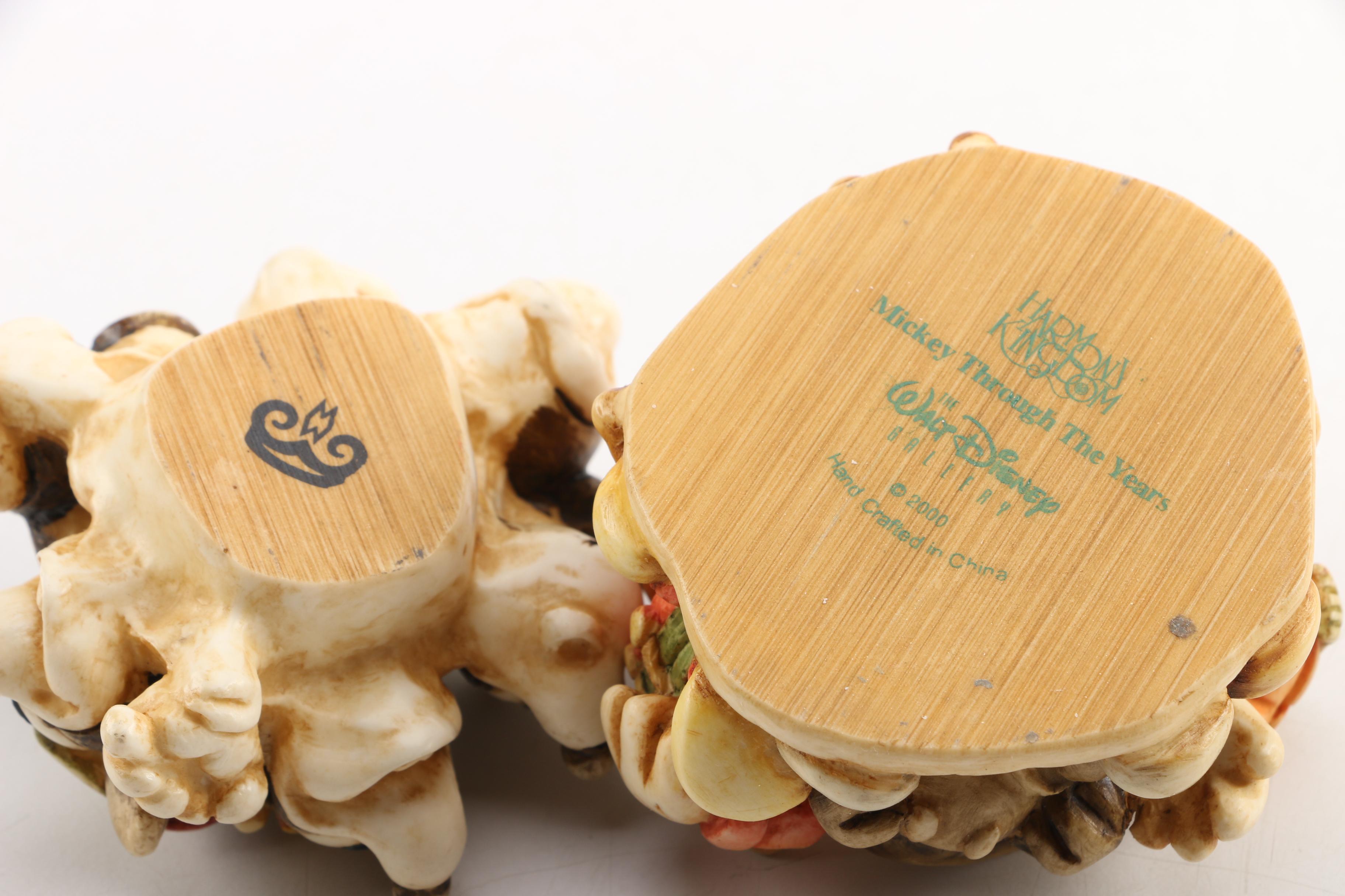 Walt Disney Gallery Harmony Kingdom Hollow Box Figurines