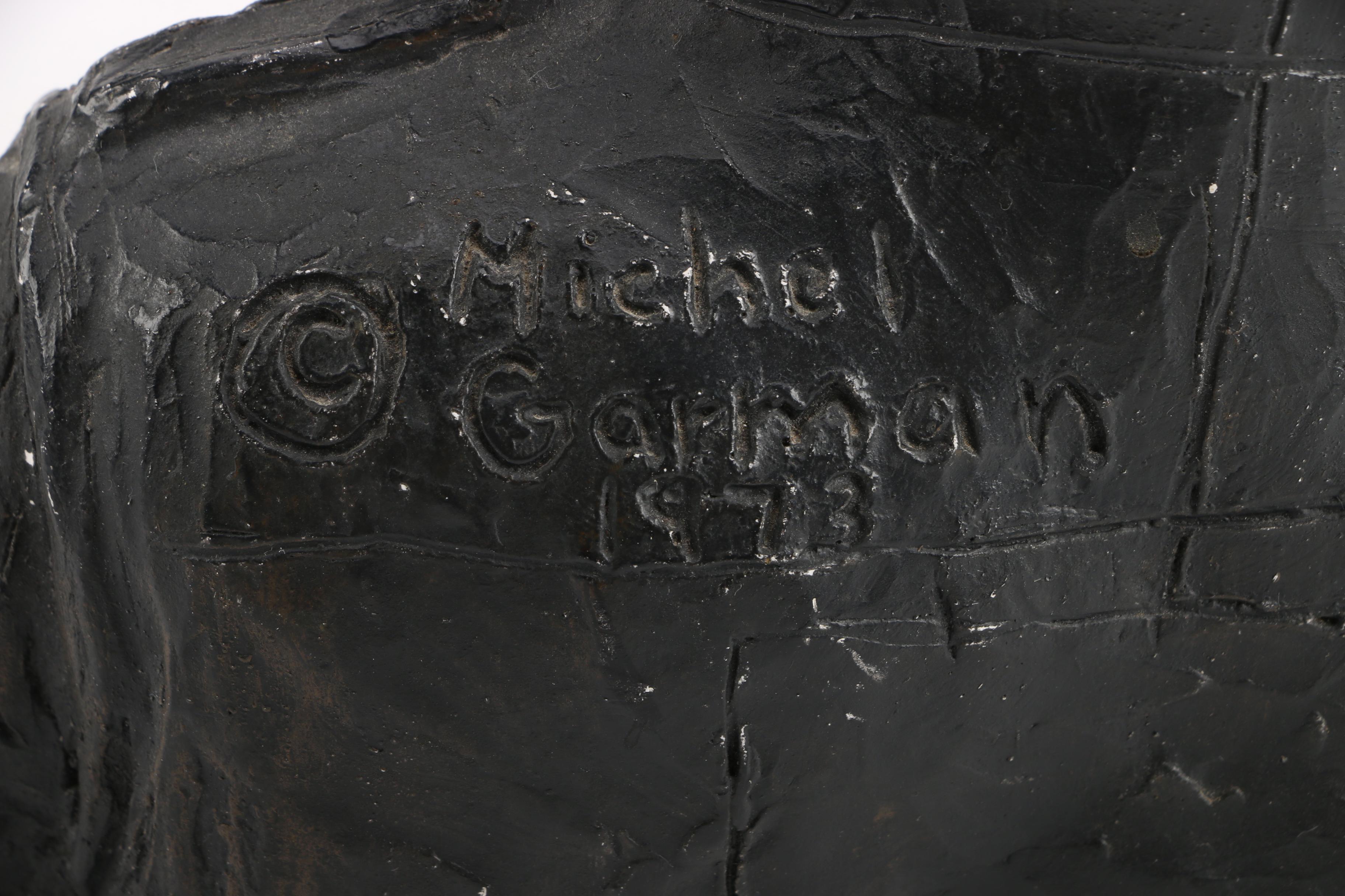 Michel Garmin 1973 Bust of Charles Lindbergh