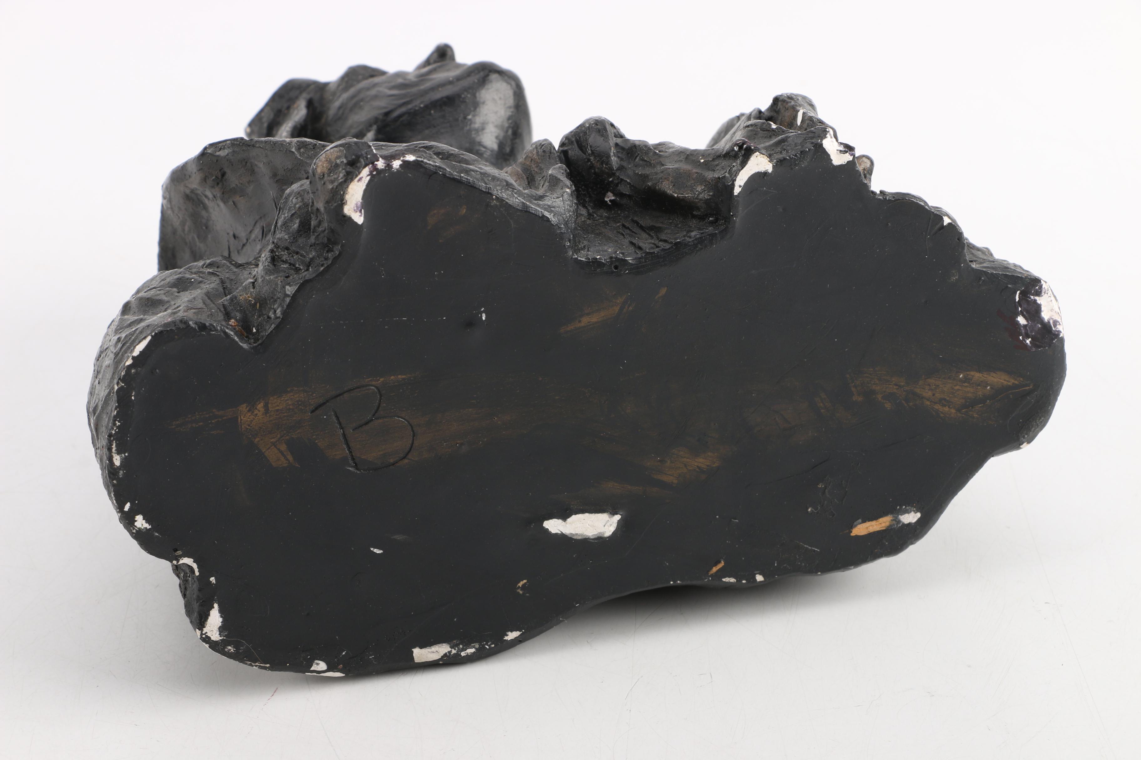 Michel Garmin 1973 Bust of Charles Lindbergh