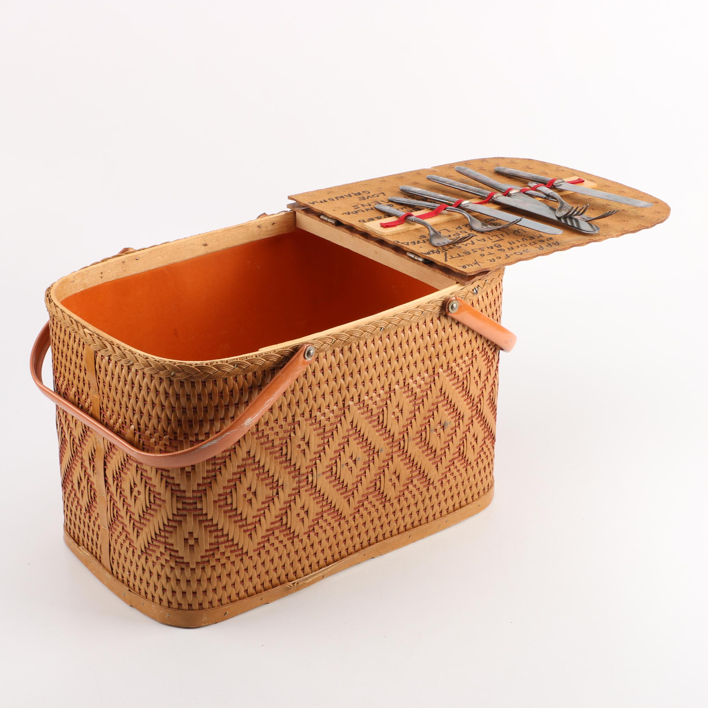 Vintage Picnic Basket