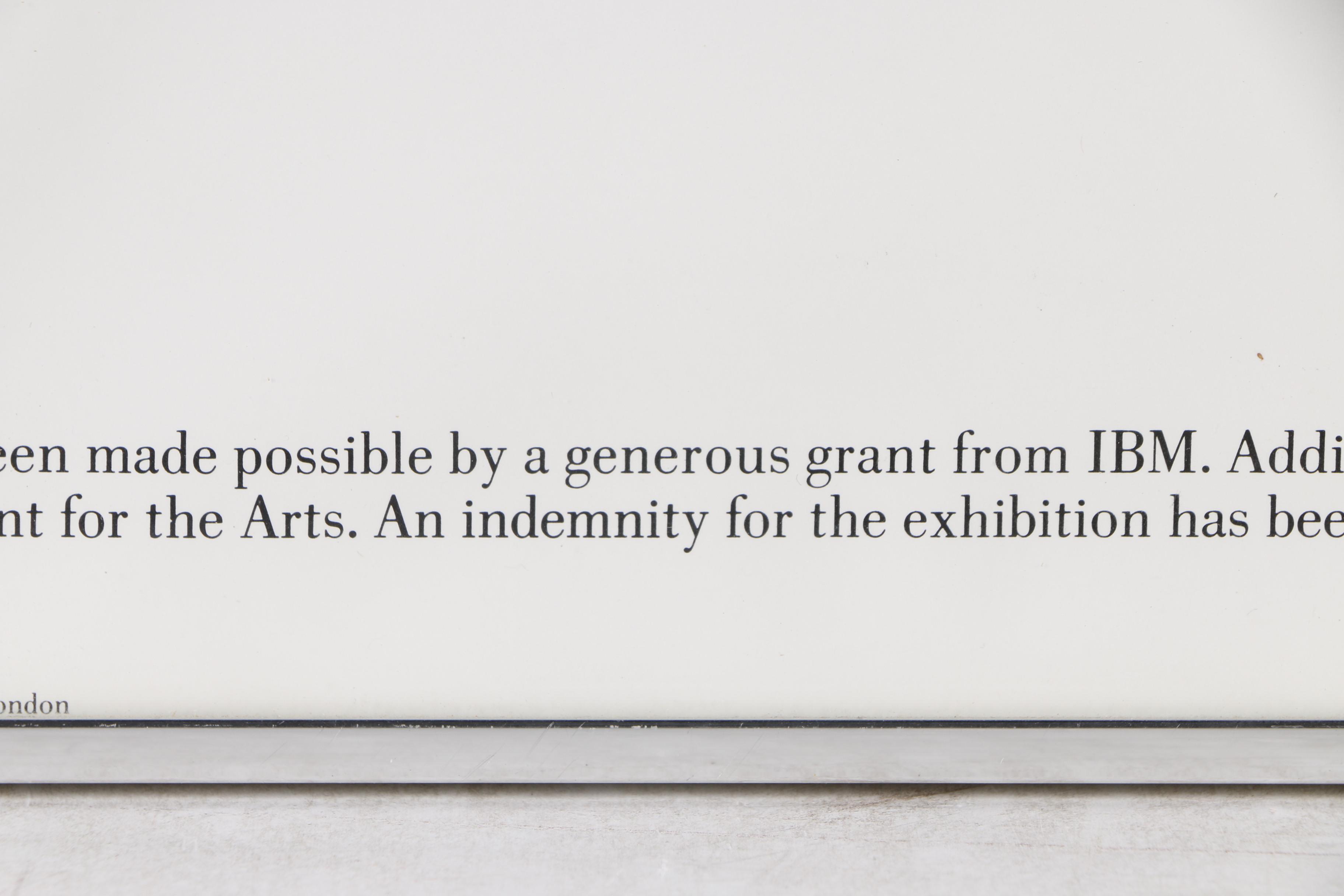 Offset Lithograph Exhibition Poster for Pablo Picasso at MOMA, NYC