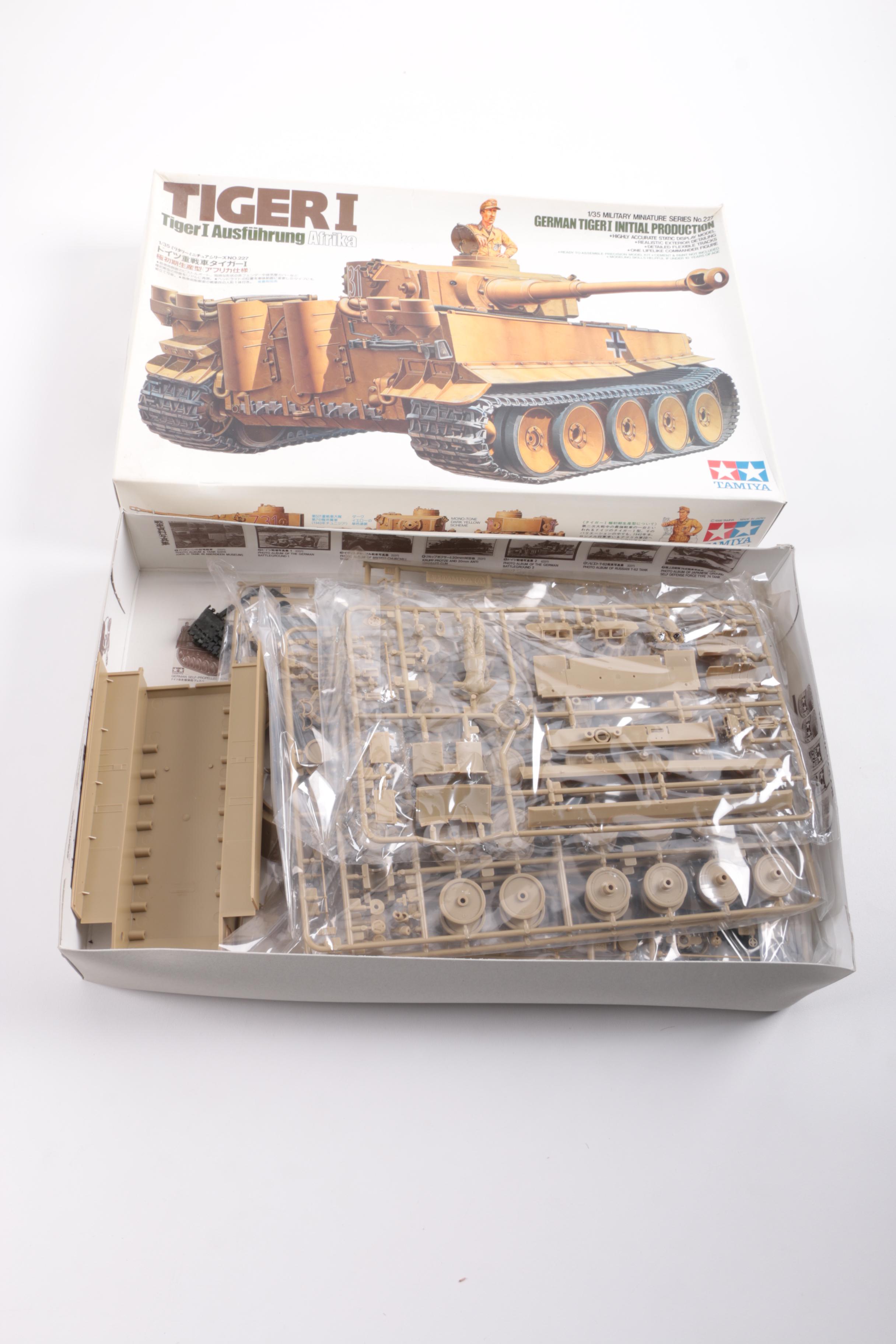 Tamiya 1/35 Scale Military Vehicle Model Kits