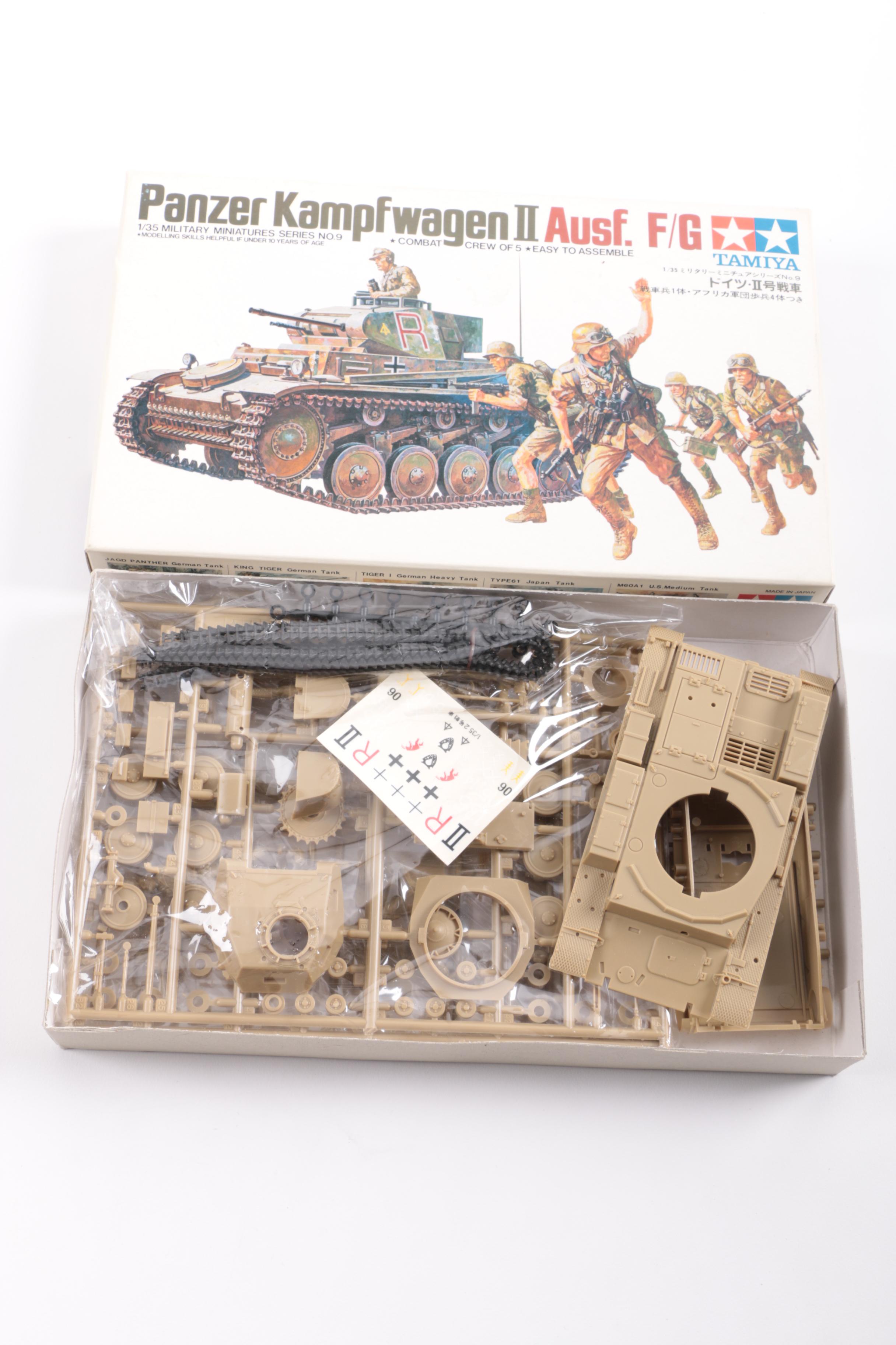 Tamiya 1/35 Scale Military Vehicle Model Kits