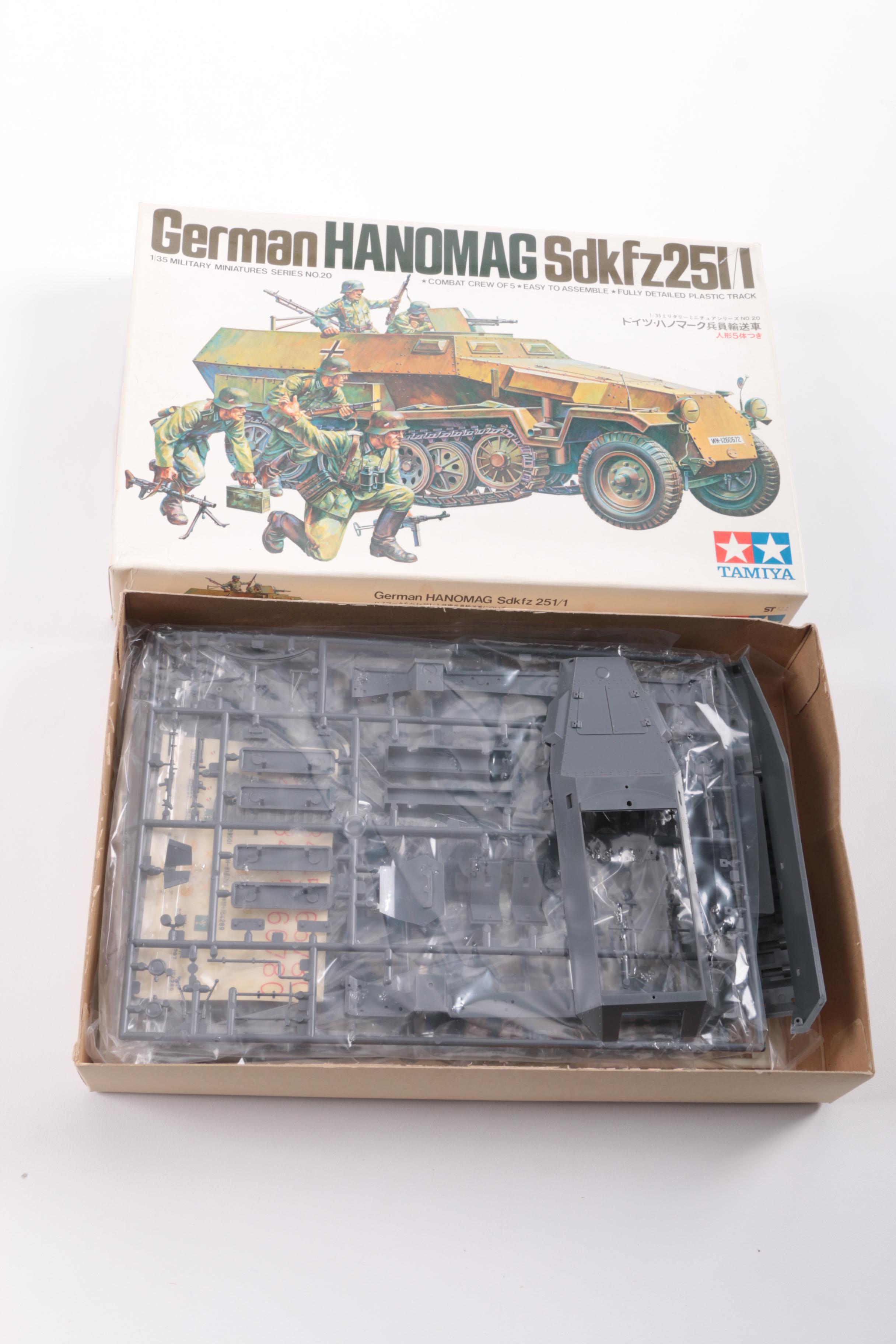Tamiya 1/35 Scale Military Vehicle Model Kits