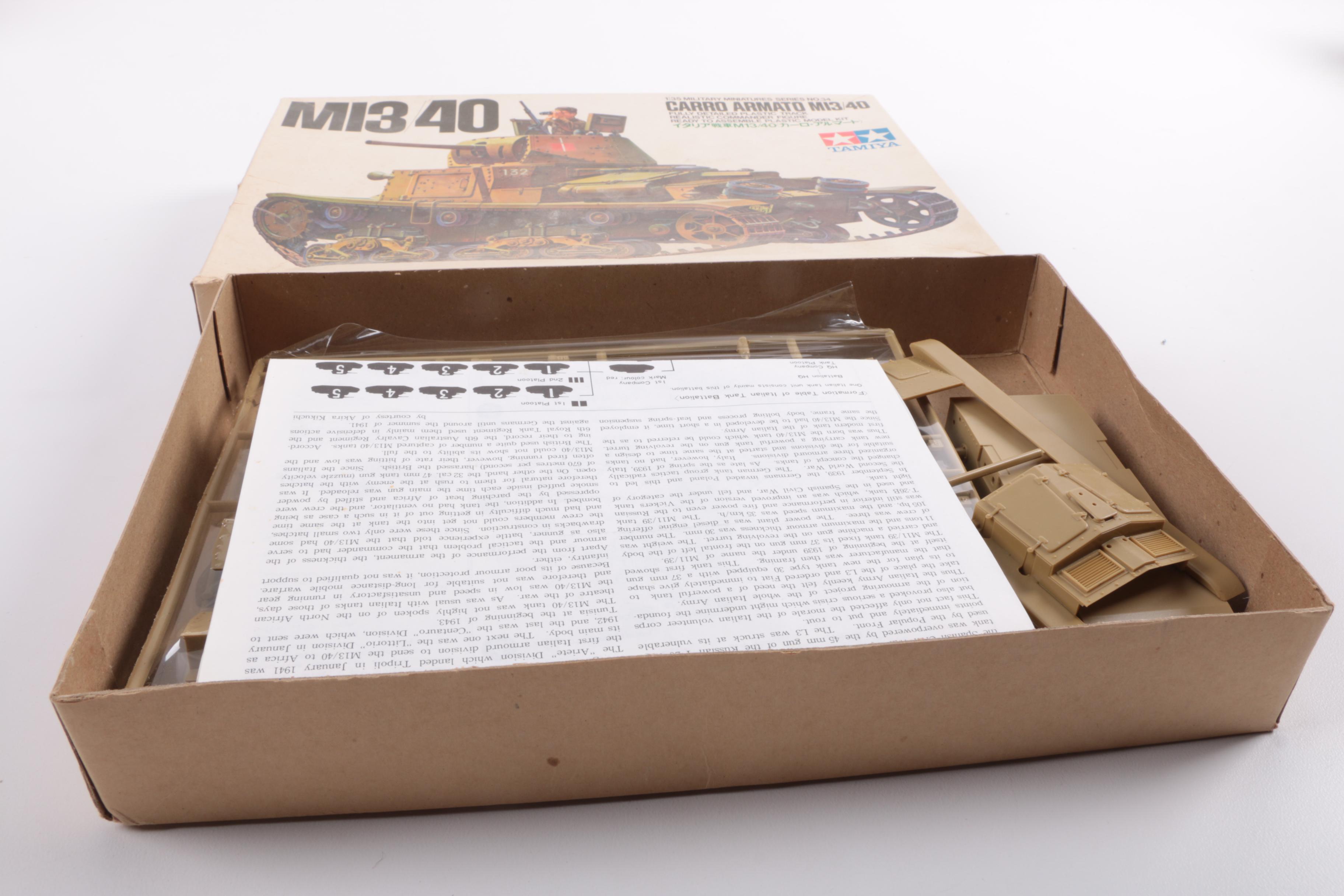 Tamiya 1/35 Scale Military Vehicle Model Kits