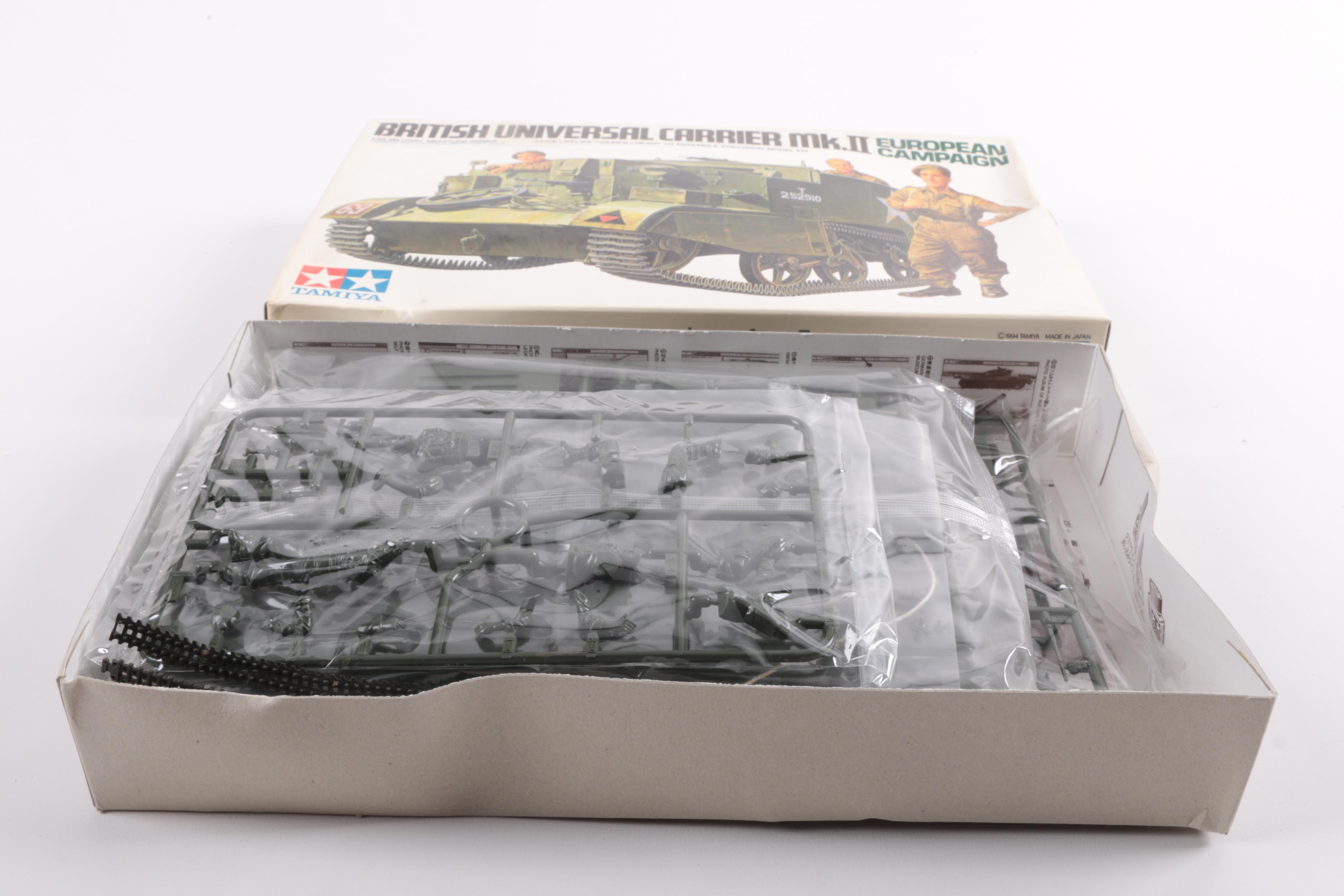 Tamiya 1/35 Scale Military Vehicle Model Kits