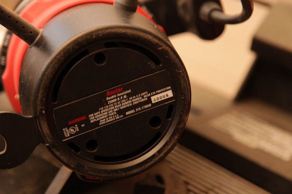 Craftsman Router Table and Router