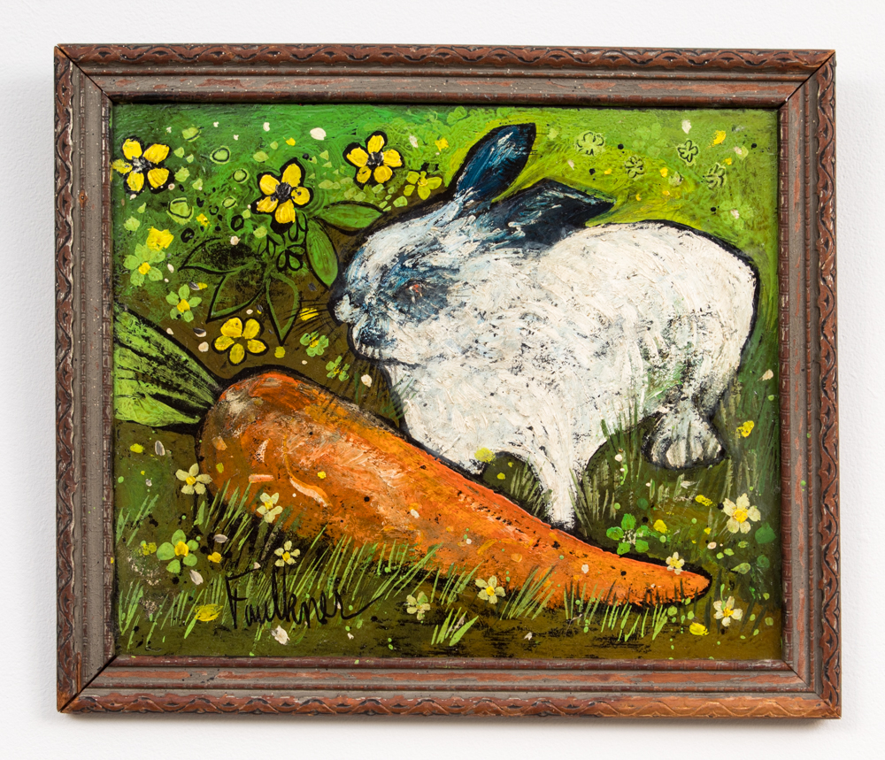 Henry Lawrence Faulkner Oil and Casein on Masonite "14 Karat"