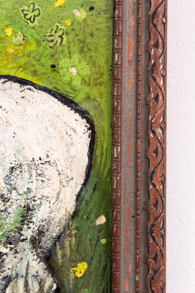 Henry Lawrence Faulkner Oil and Casein on Masonite "14 Karat"