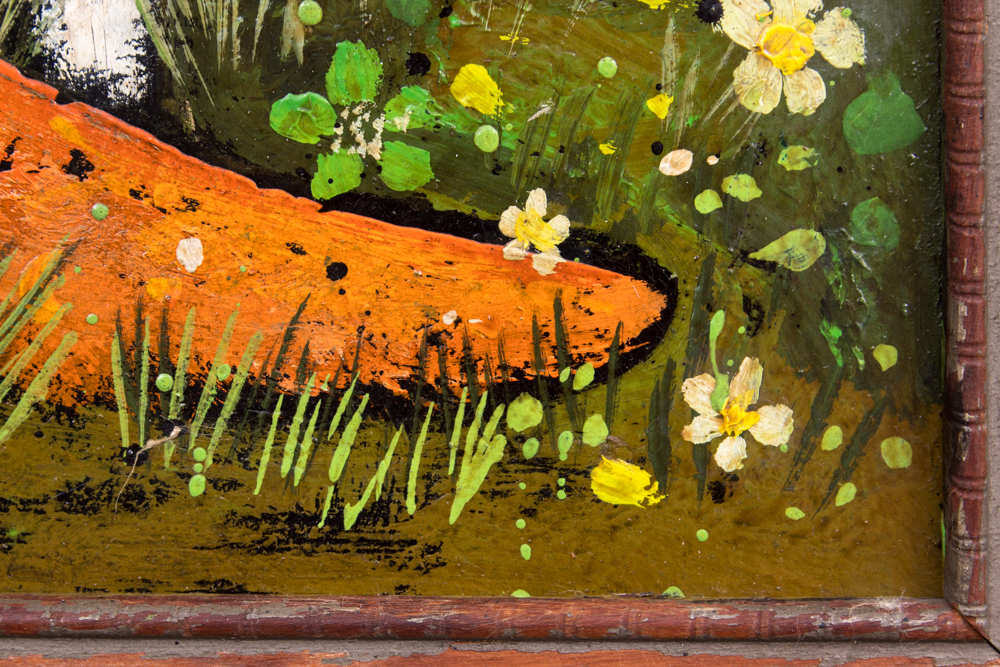 Henry Lawrence Faulkner Oil and Casein on Masonite "14 Karat"