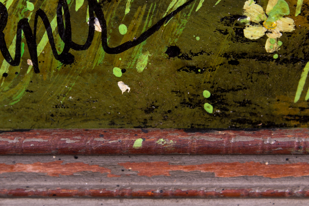 Henry Lawrence Faulkner Oil and Casein on Masonite "14 Karat"