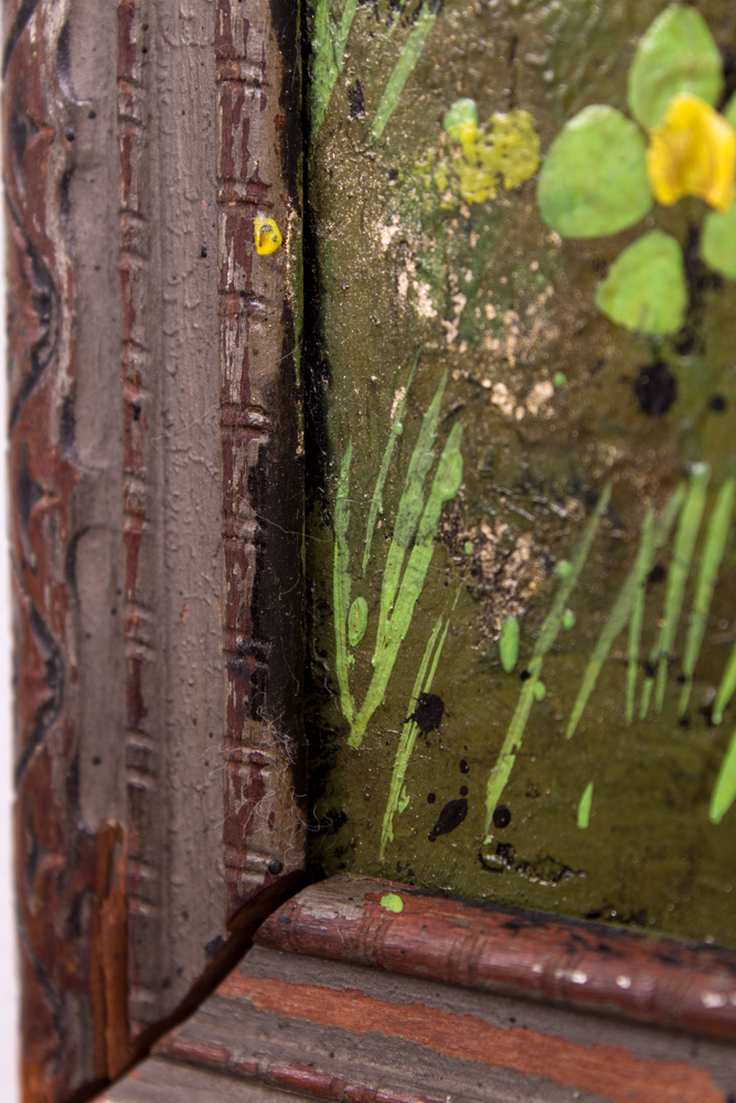 Henry Lawrence Faulkner Oil and Casein on Masonite "14 Karat"