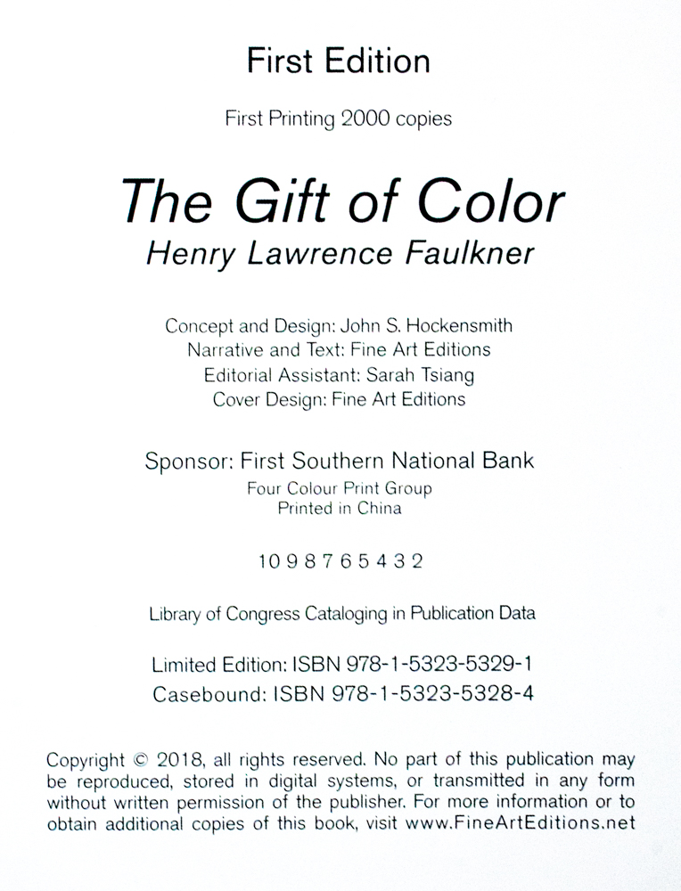 Henry Lawrence Faulkner Oil and Casein on Masonite "14 Karat"