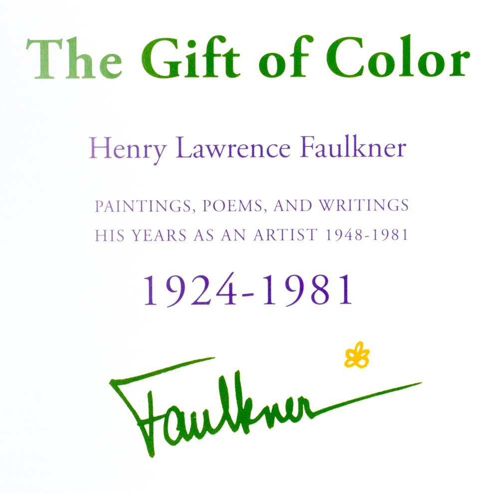 Henry Lawrence Faulkner Oil and Casein on Masonite "14 Karat"