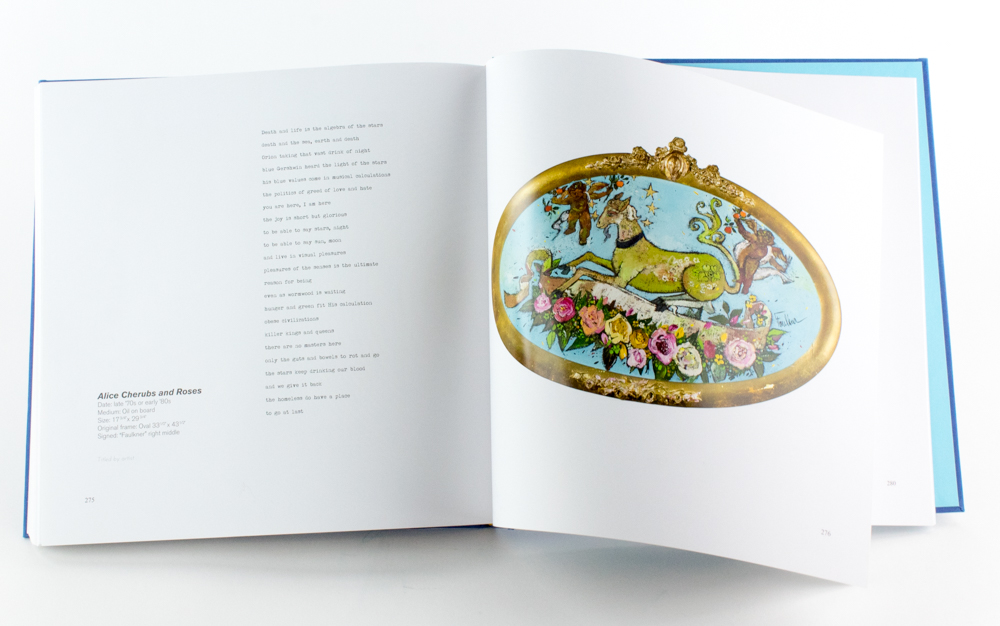 Henry Lawrence Faulkner Oil and Casein on Masonite "14 Karat"