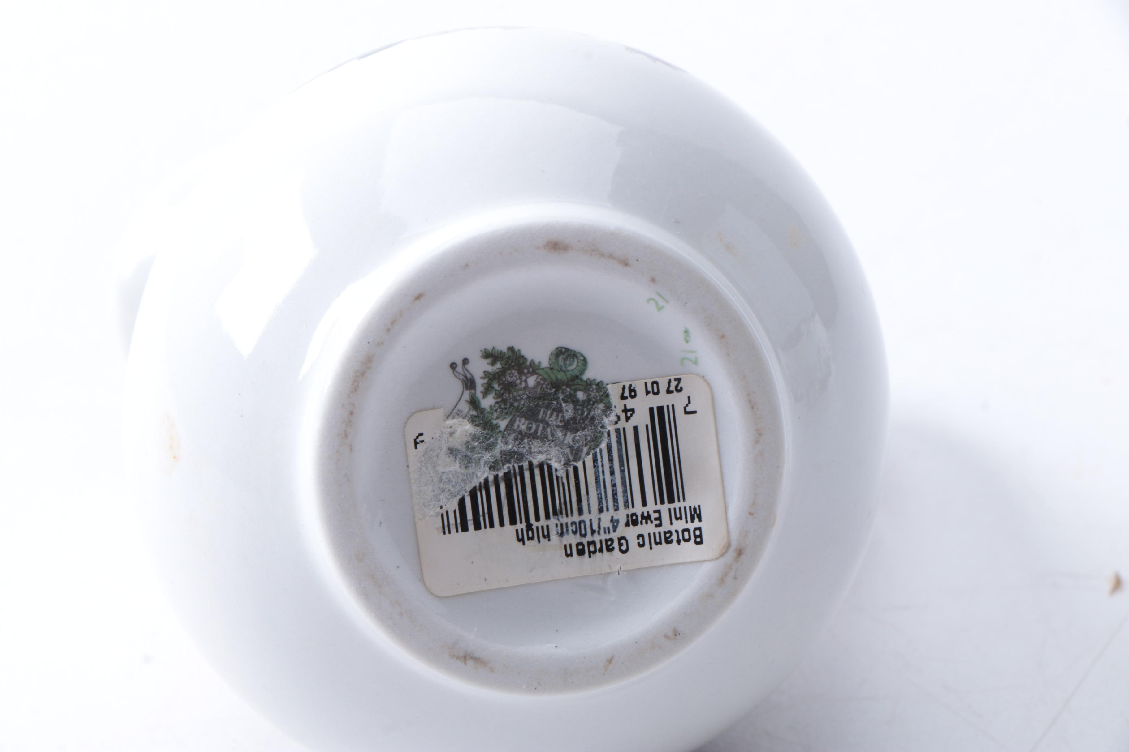 Portmeiron "Botanic Garden" Mini Ewer and Jam Jar