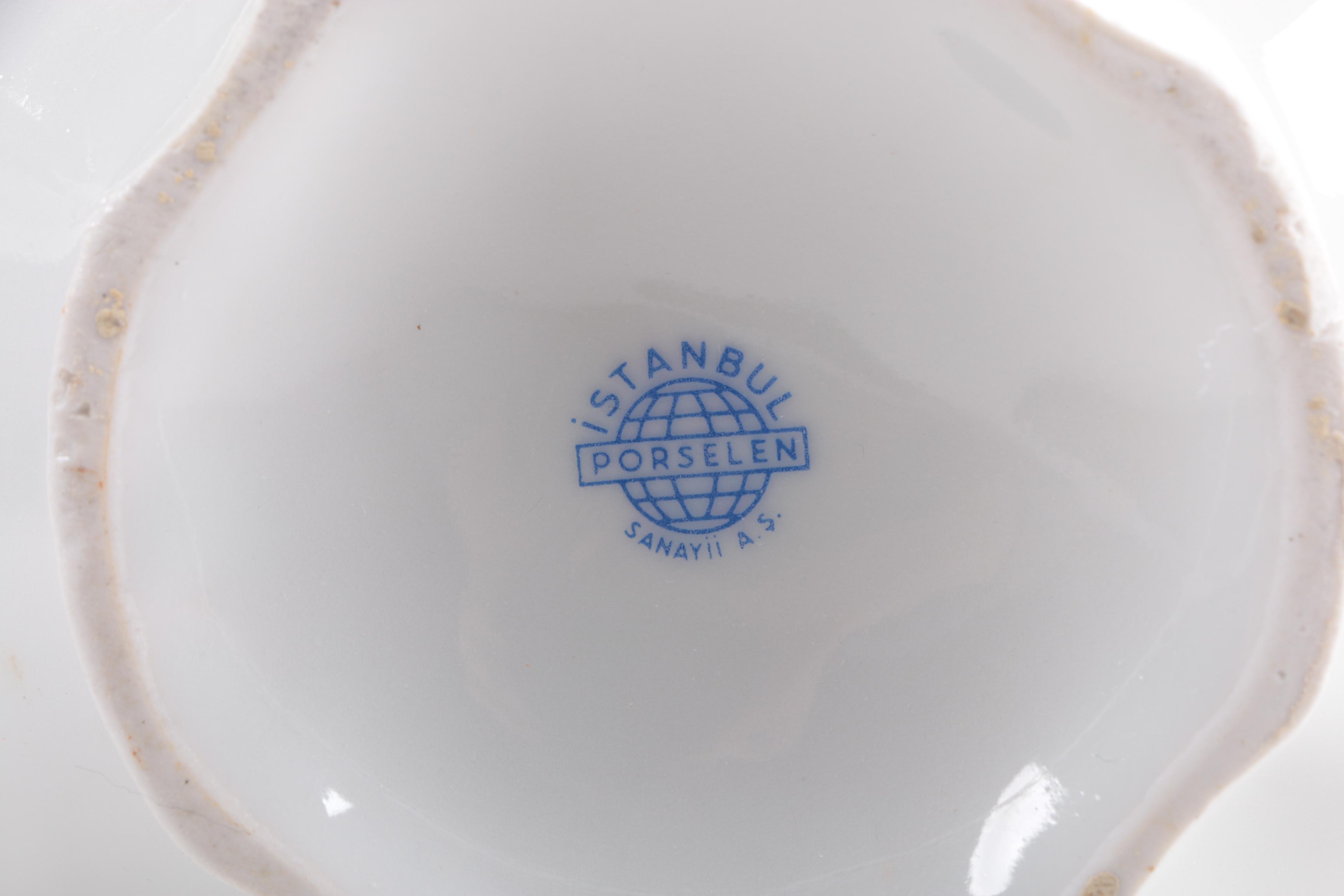 Istanbul Porcelain Floral Teapot