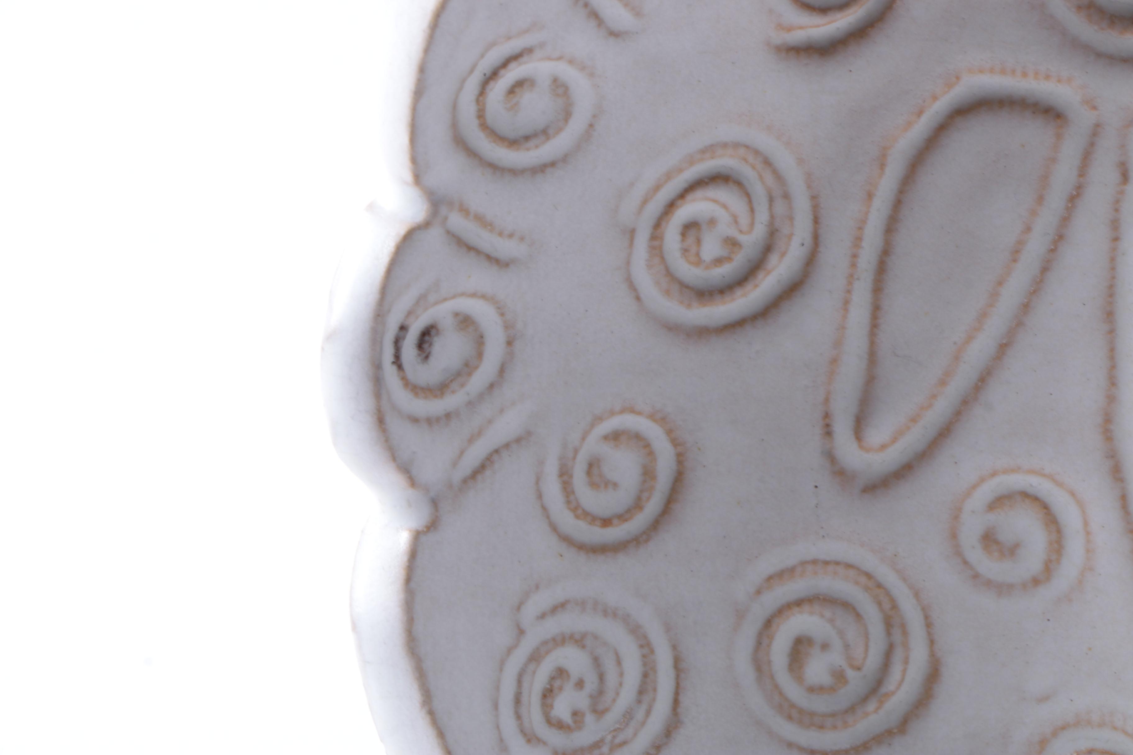 Signed Handbuilt Stoneware Platter