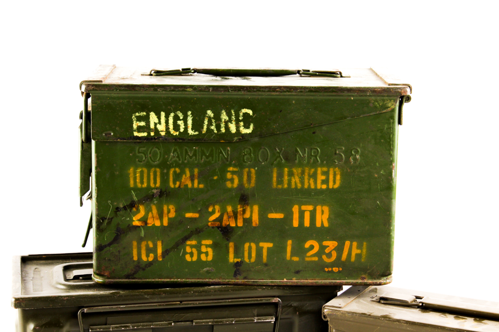 Vintage Munition Canister Collection