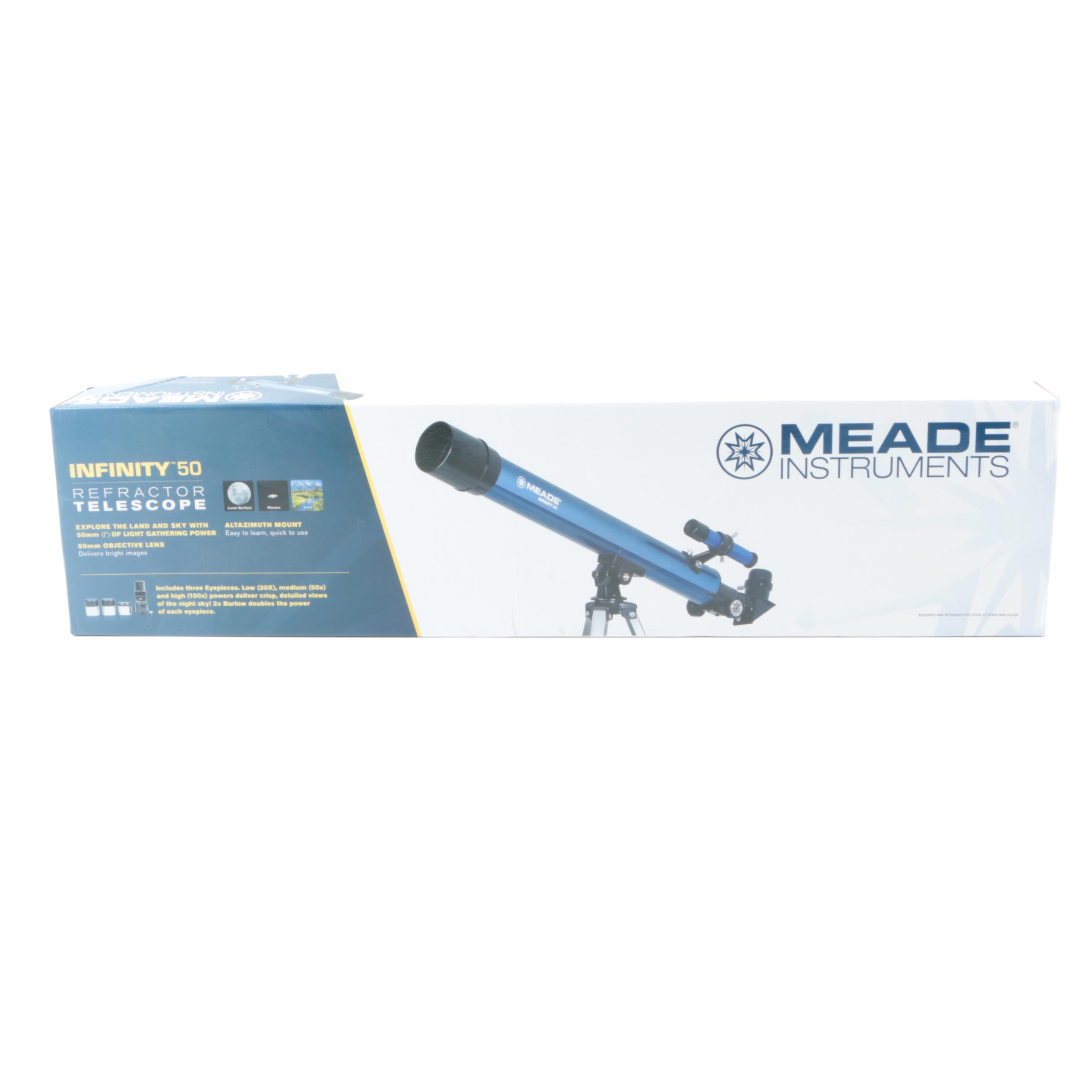 Meade Instruments Infinity 50 Refractor Telescope