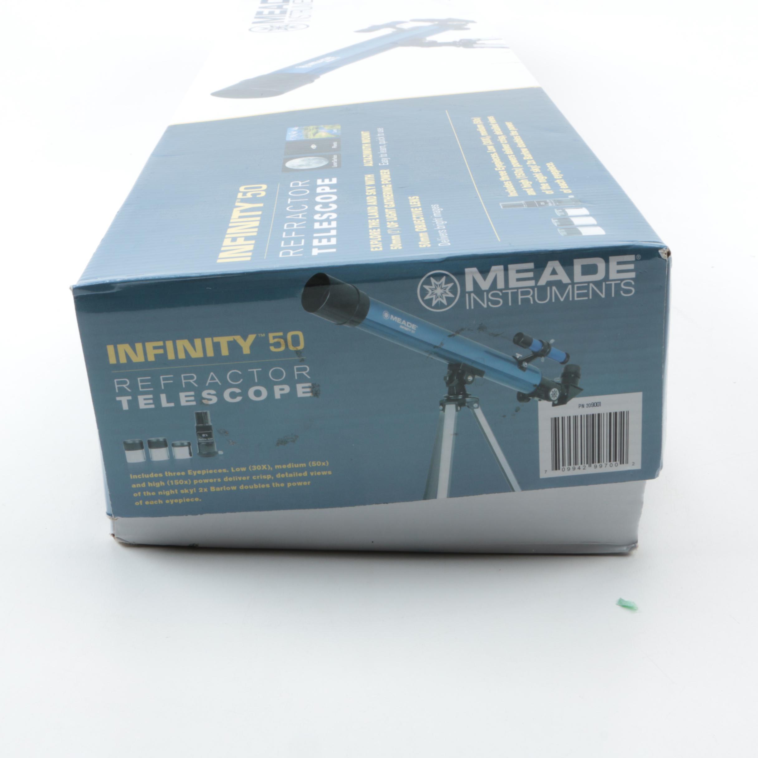 Meade Instruments Infinity 50 Refractor Telescope
