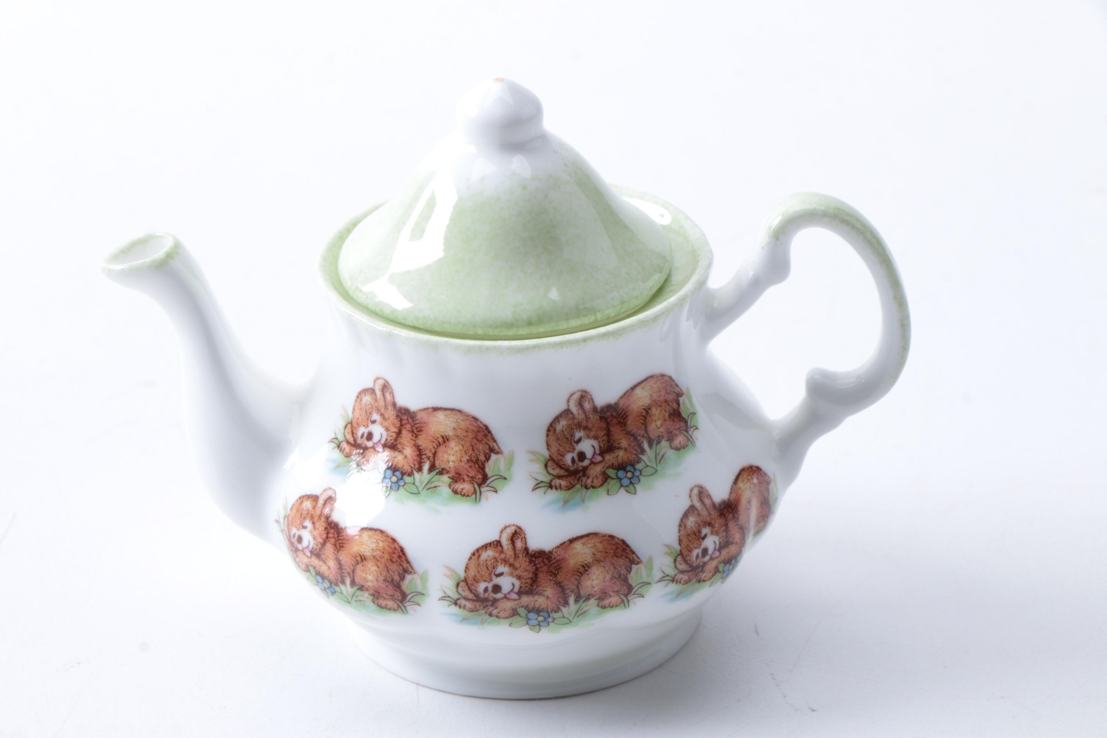 Harrods Miniature Bone China Tea Set