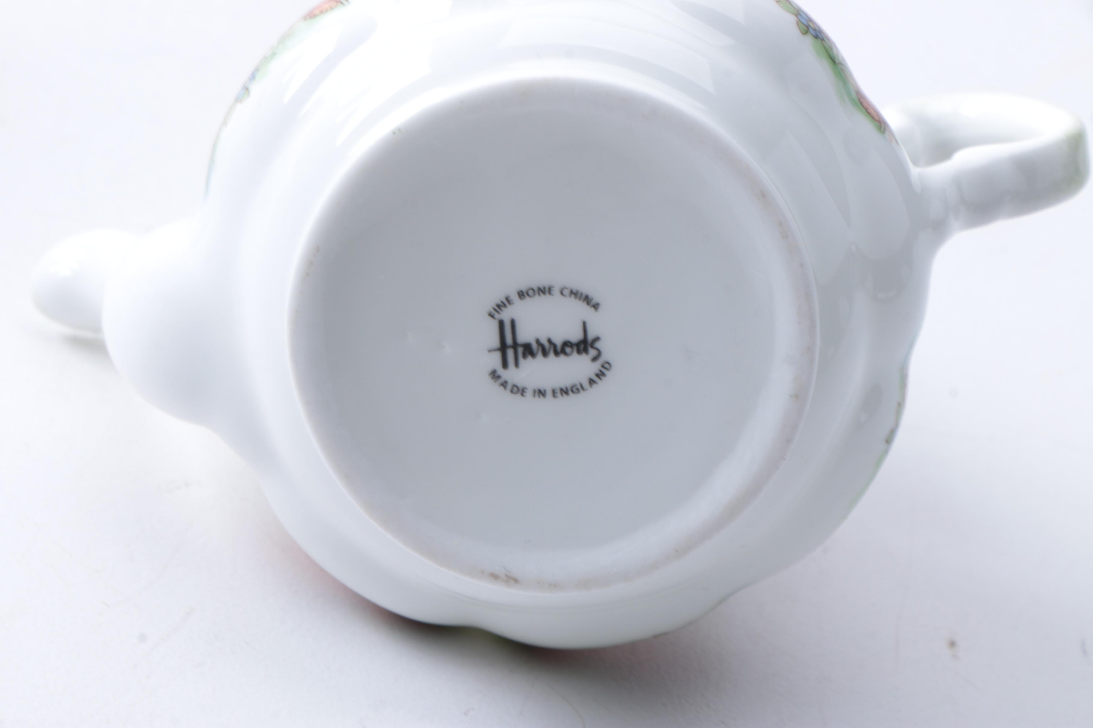 Harrods Miniature Bone China Tea Set