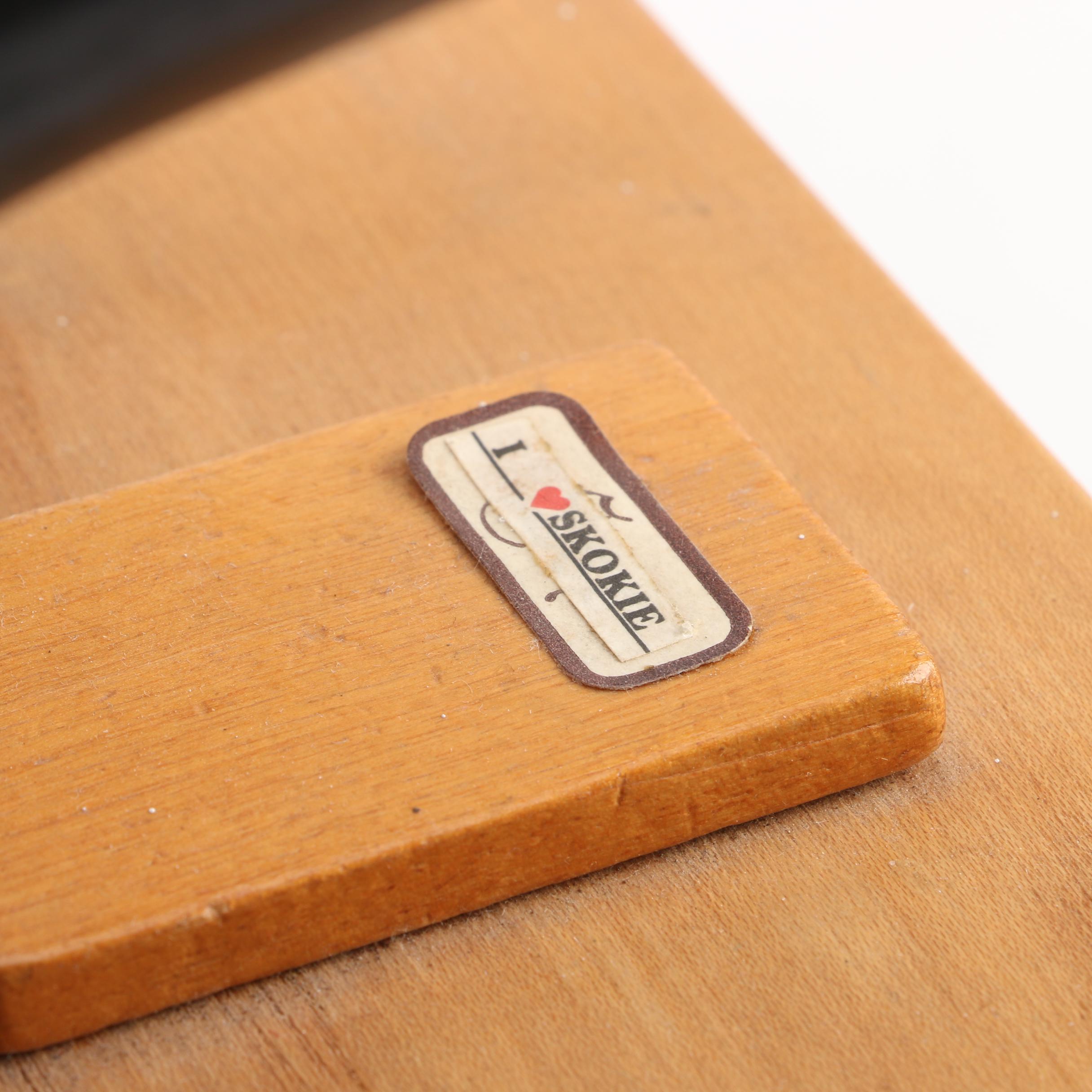 Vintage Romer Hand Carved Wooden Judge Figurine