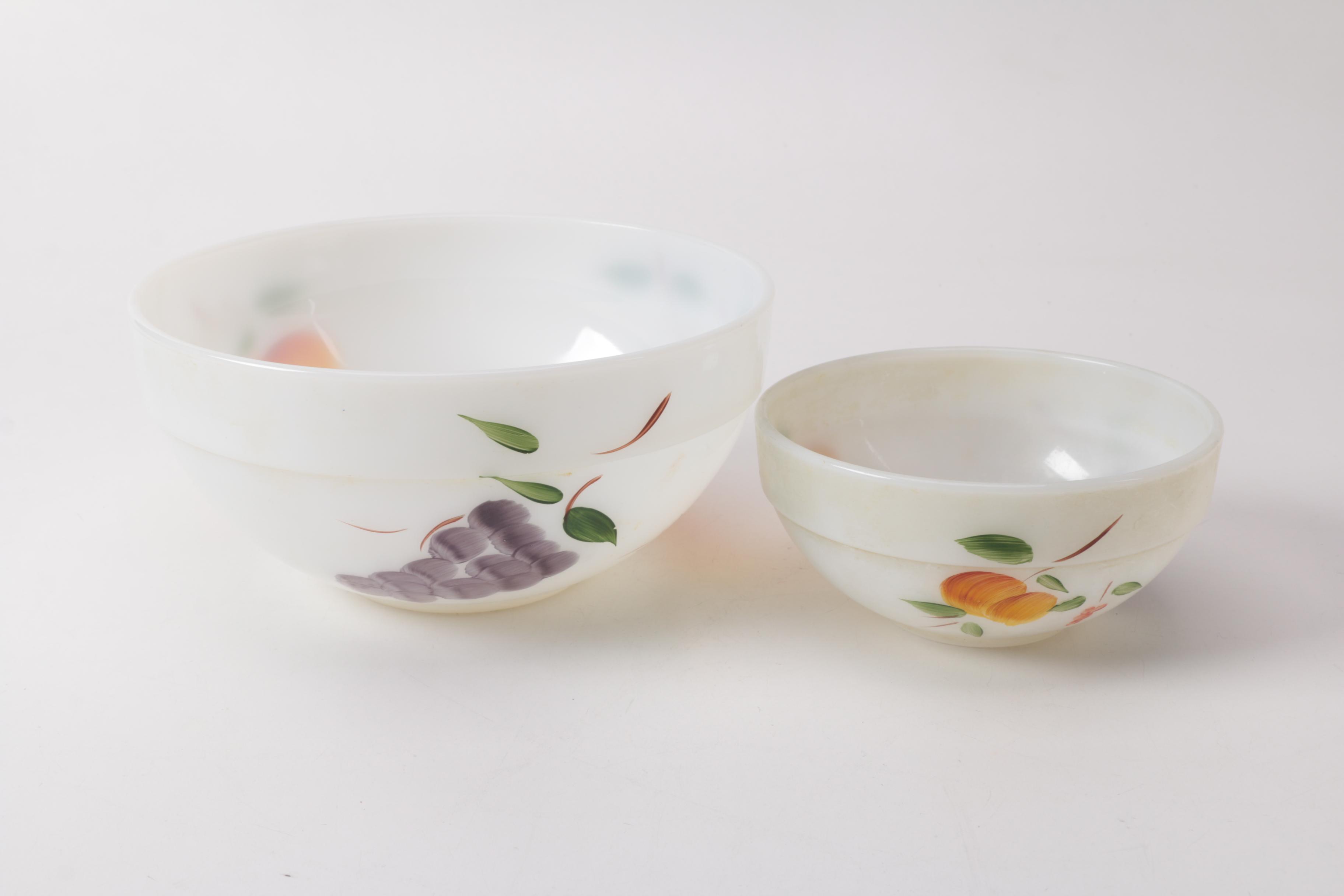 Fire-King "Fruit" Bakeware, Circa 1957-1968