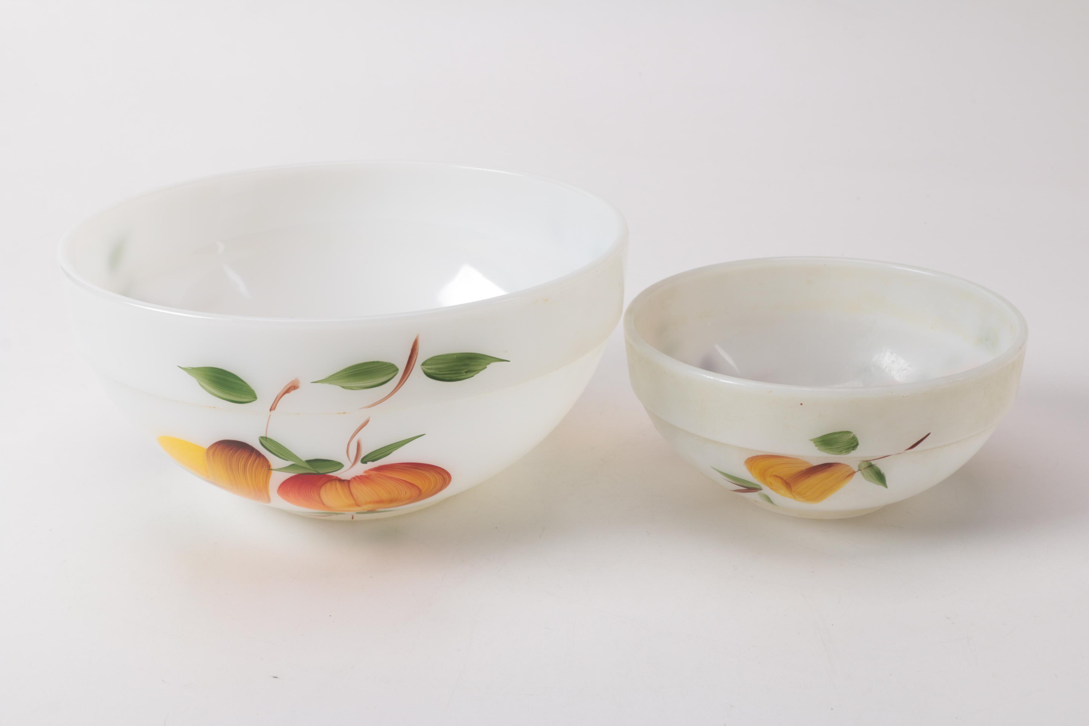 Fire-King "Fruit" Bakeware, Circa 1957-1968