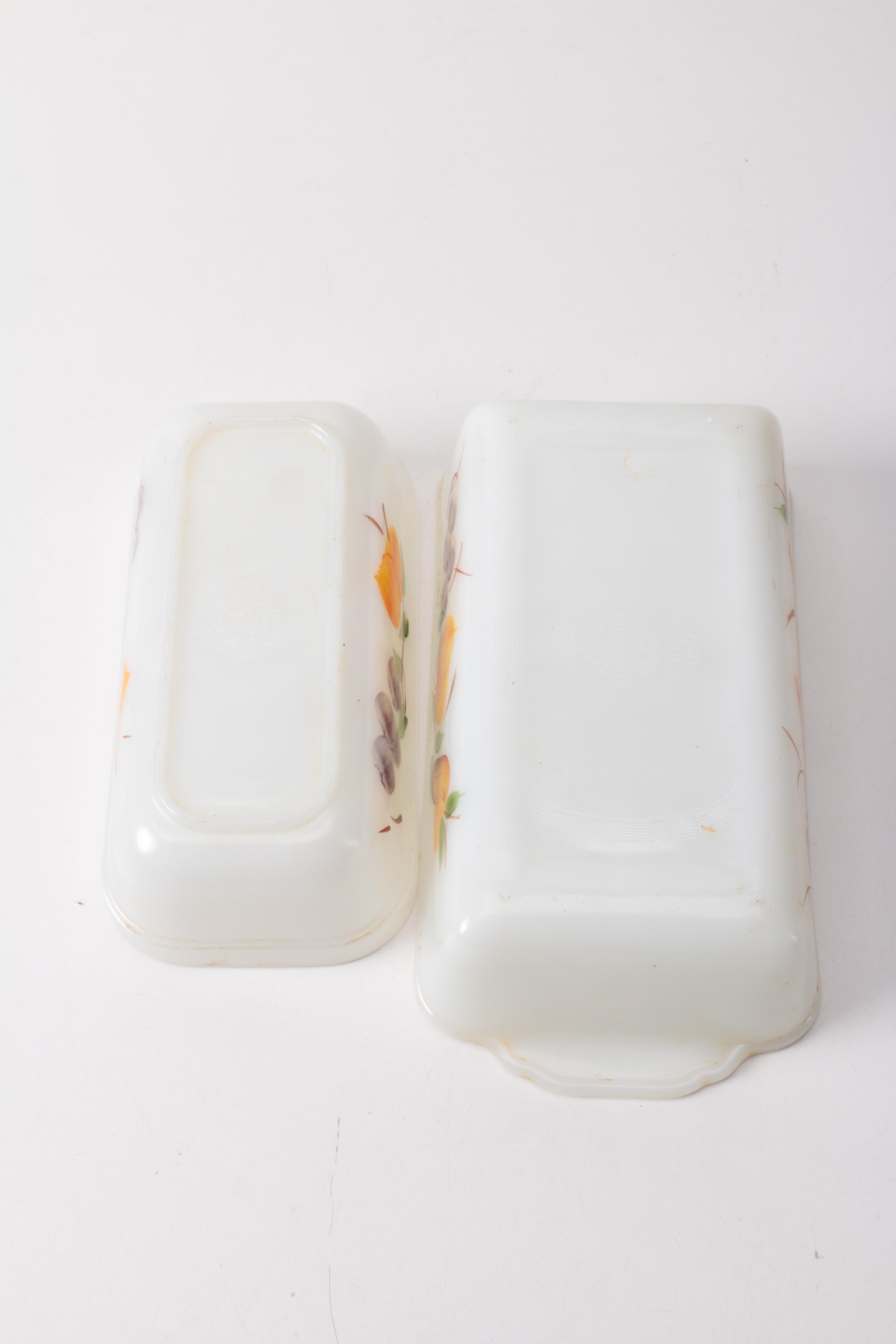 Fire-King "Fruit" Bakeware, Circa 1957-1968