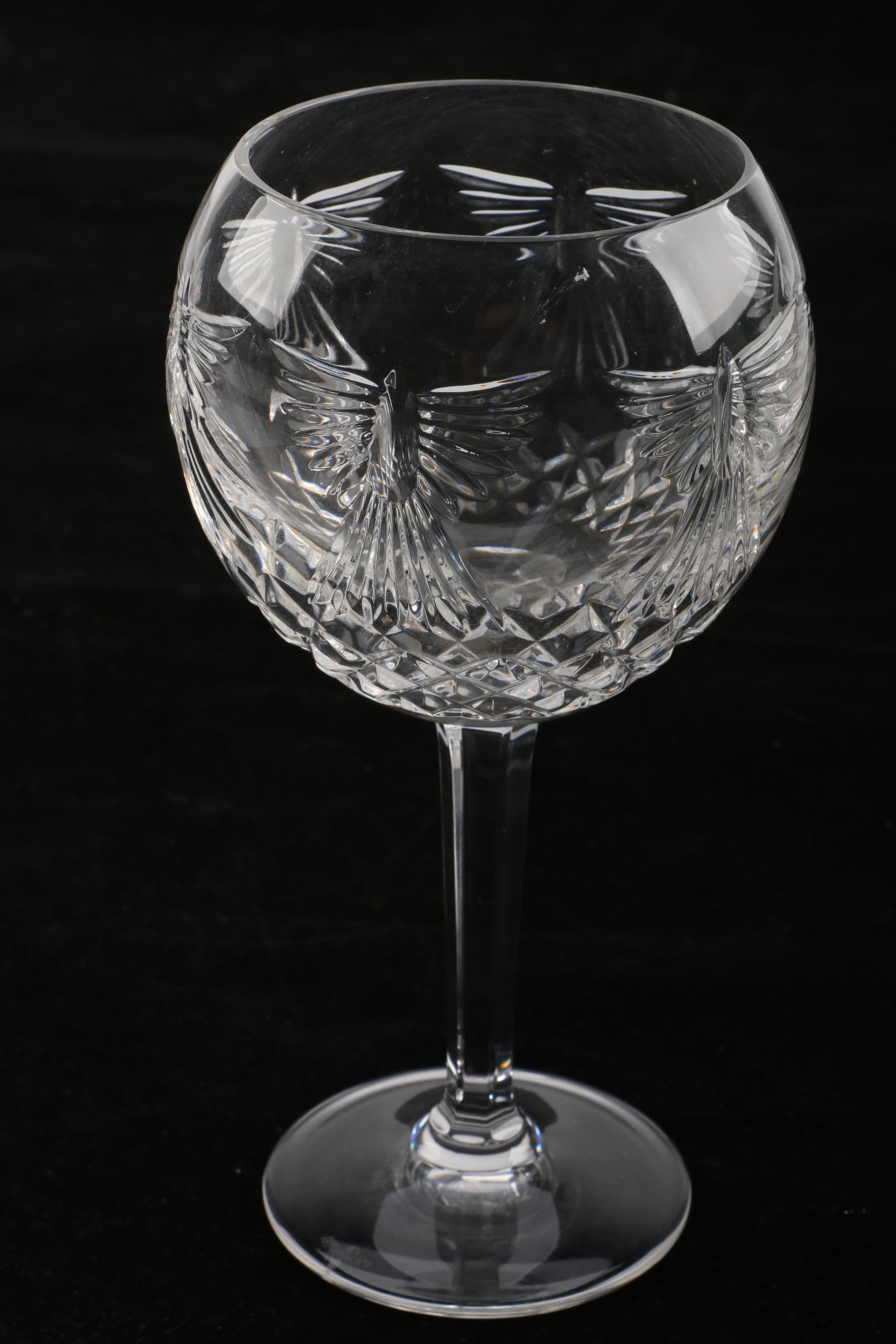 Pair of Waterford Crystal "The Millennium Collection: Peace" Toasting Glass
