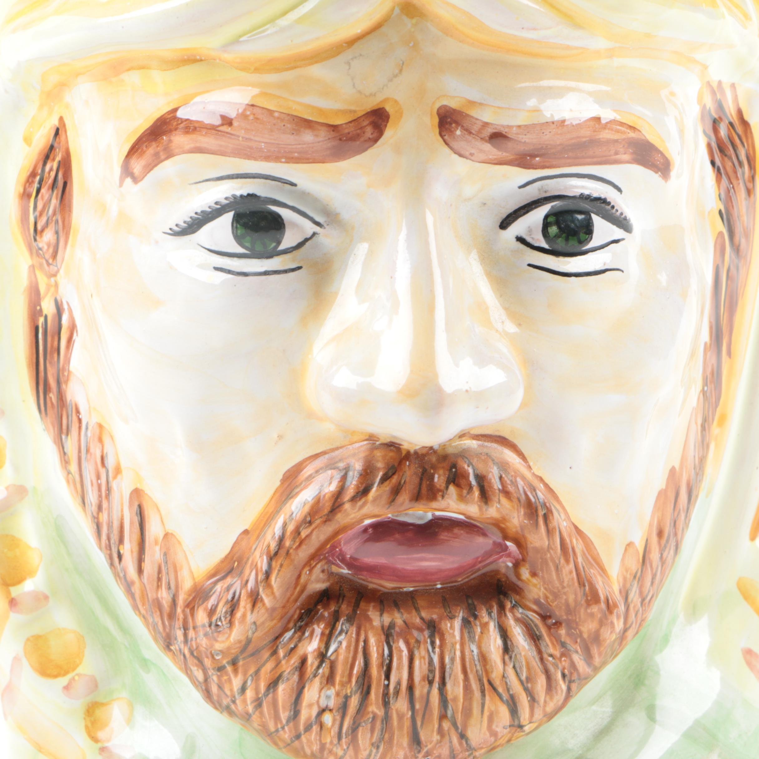 Hand-Painted Ceramic Planters