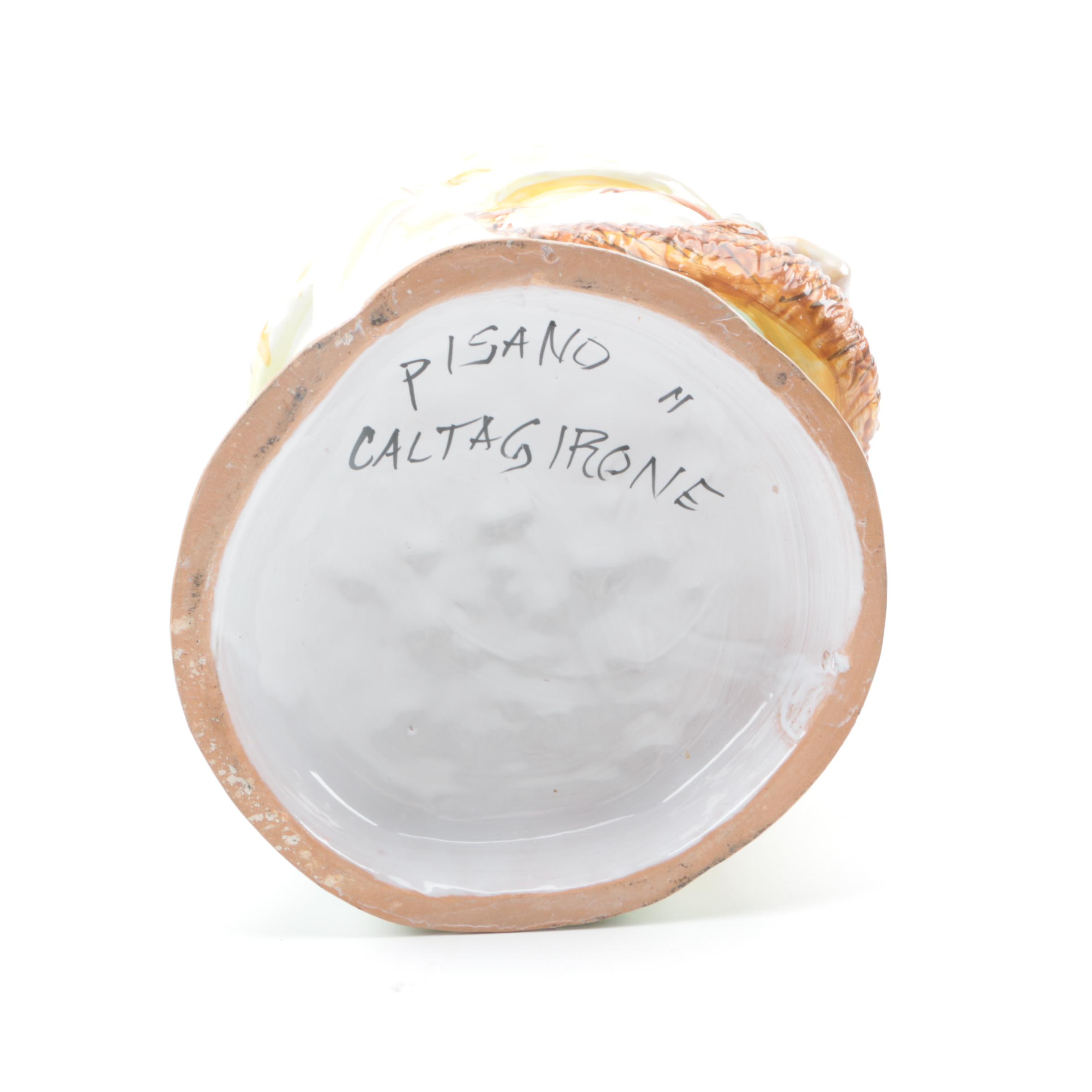 Hand-Painted Ceramic Planters