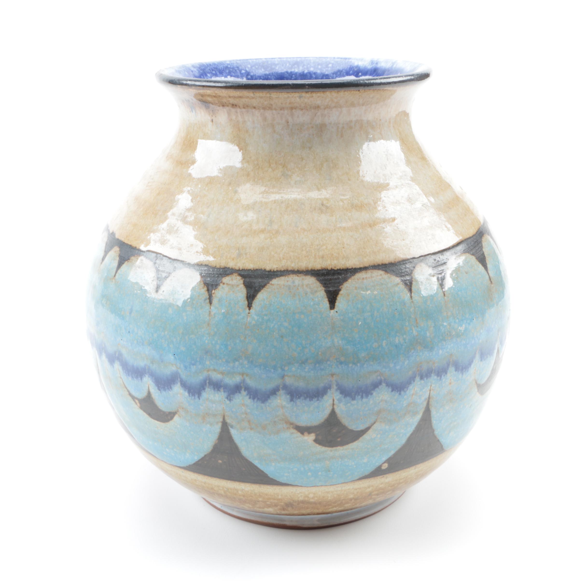 Hand-Painted Ceramic Planters